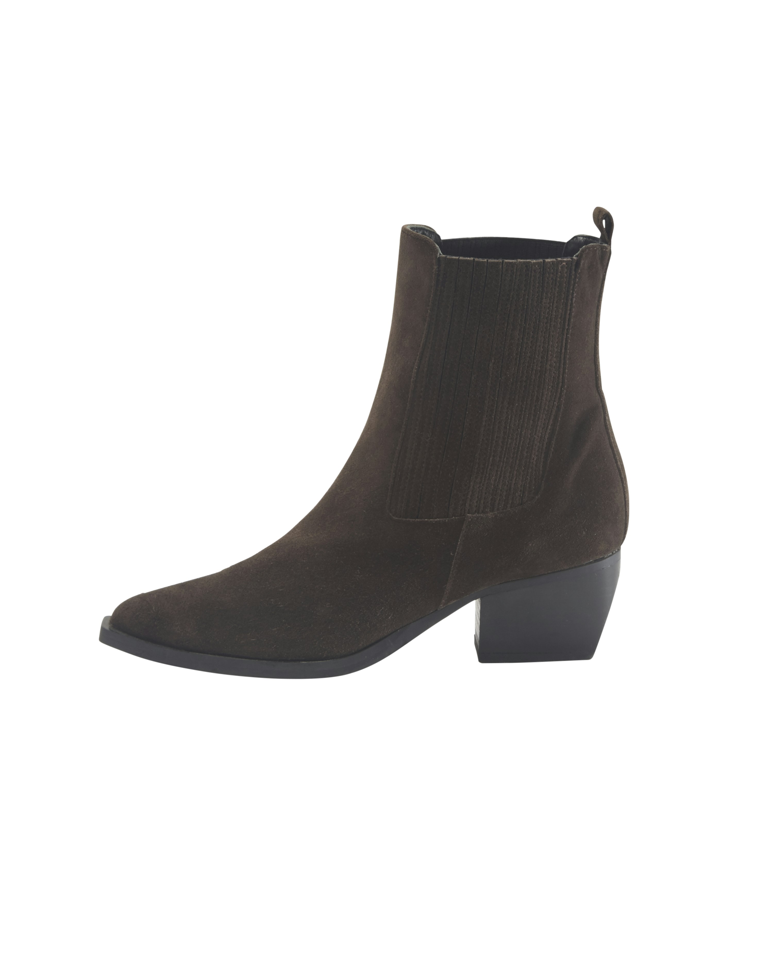 Braune Wildleder Stiefeletten Wrap London