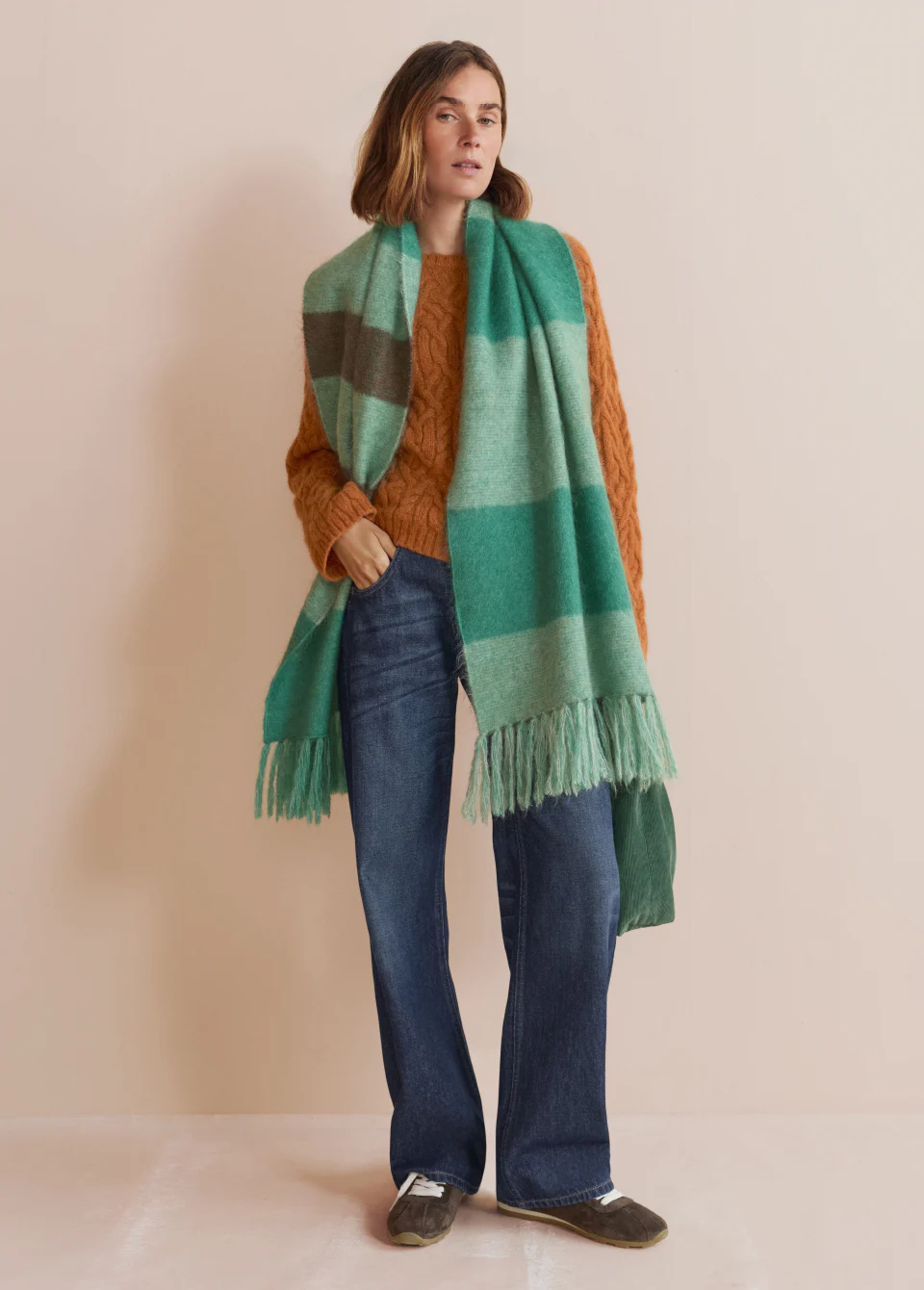 Mohair scarf