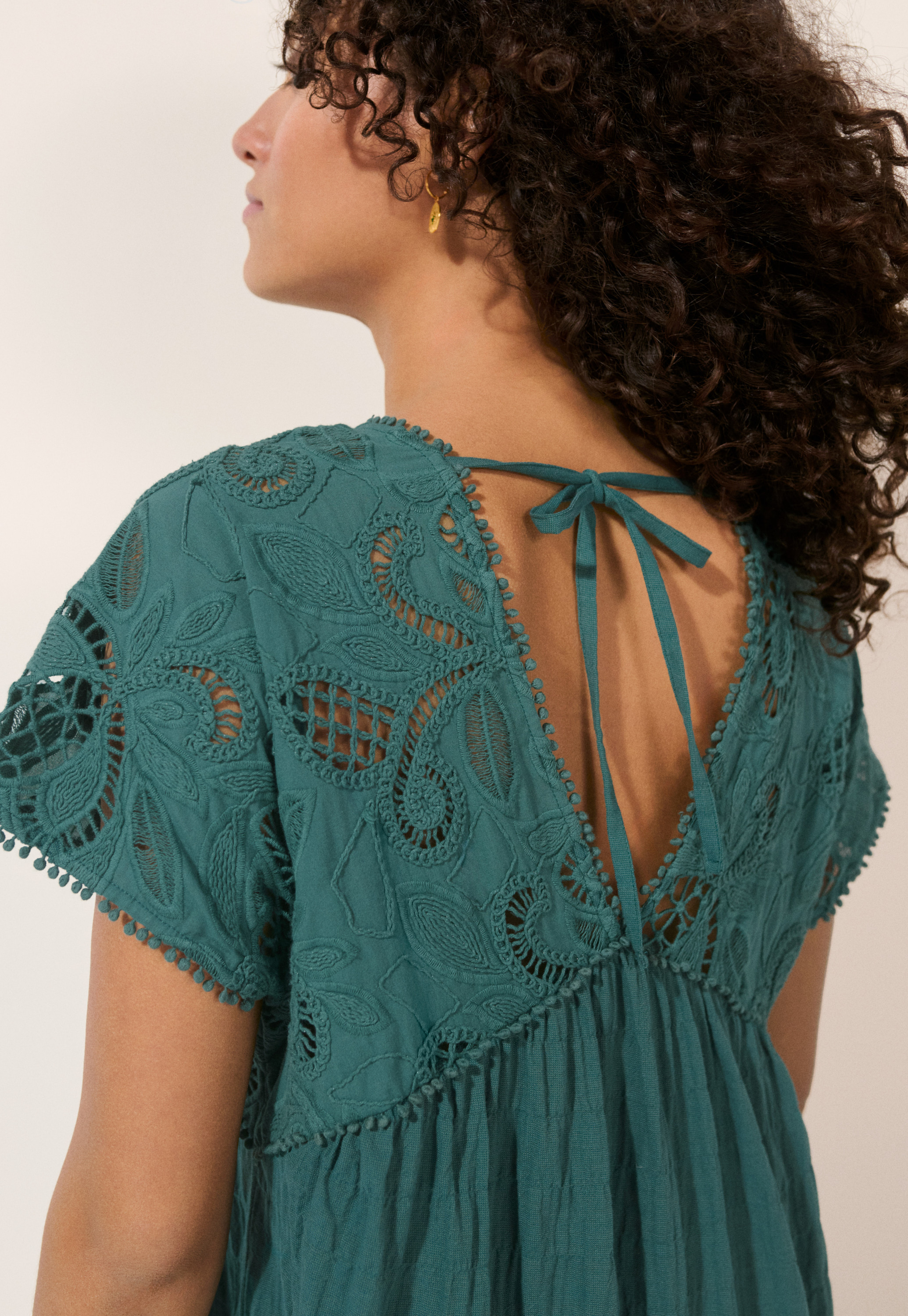 【HOBBS LONDON】Morrab Cotton Broderie Dress モラブ ドレス Morrab Cotton Broderie Dress | Hobbs UK |