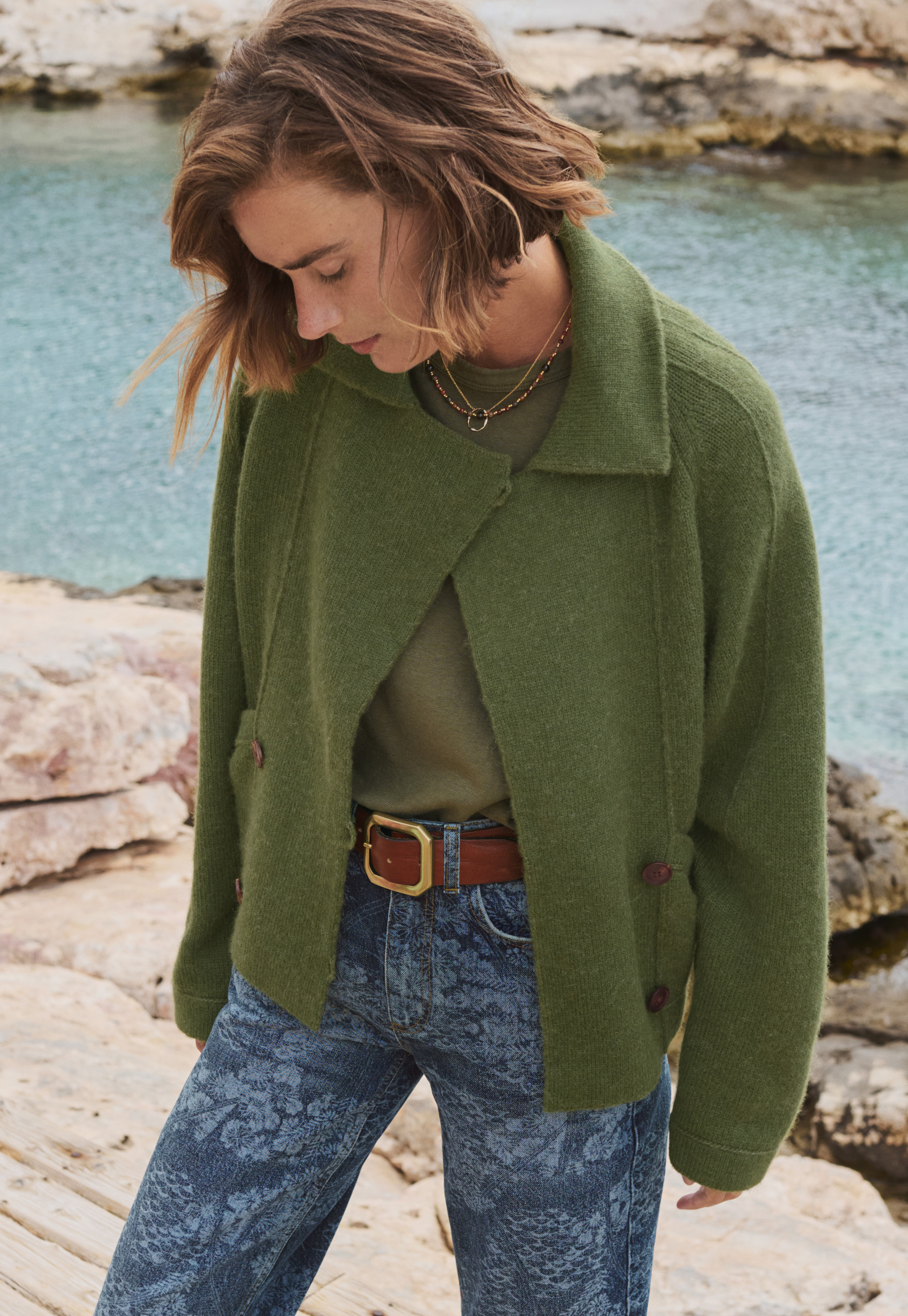 Wrap London - Lambswool & alpaca blend jacket