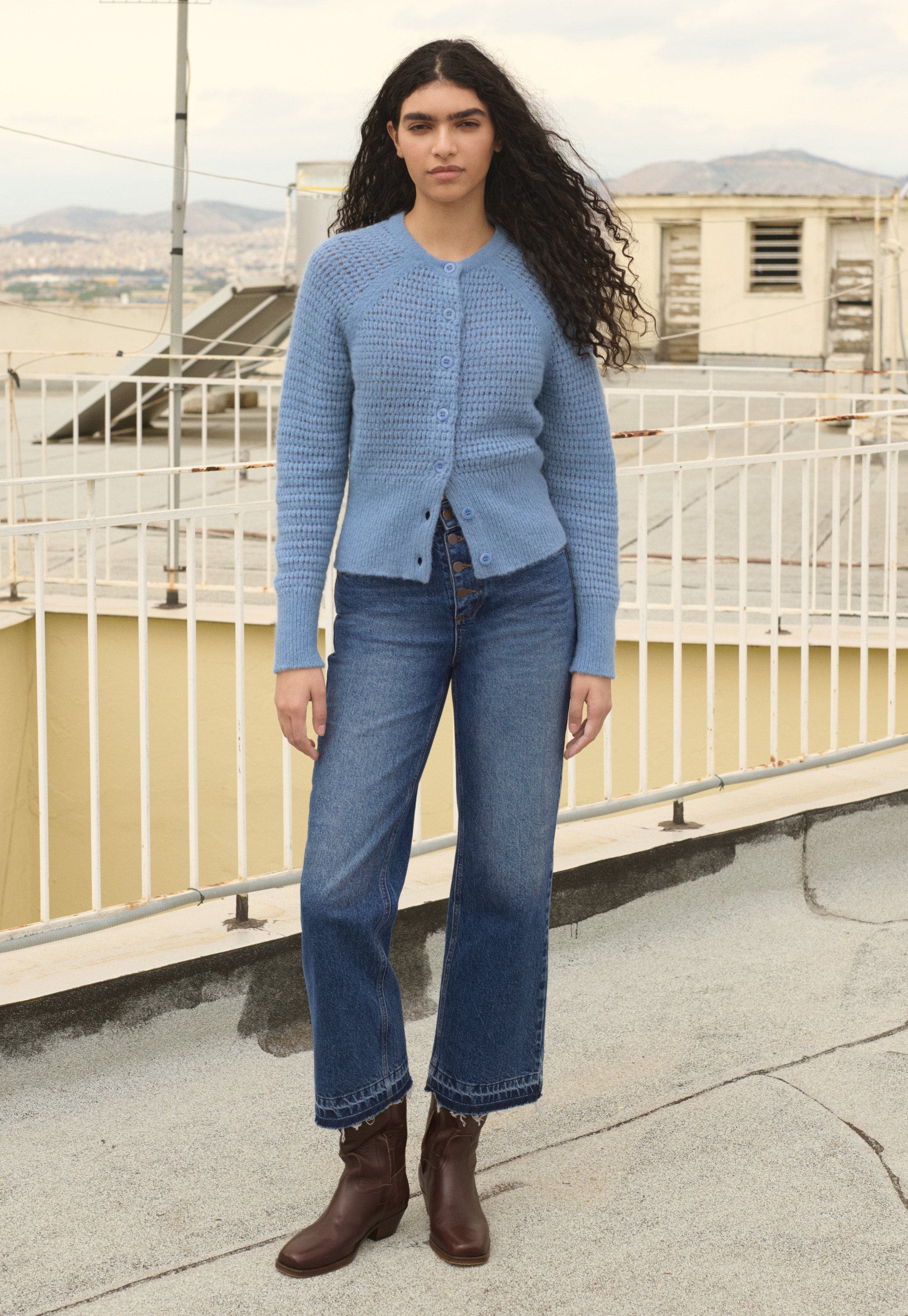 【LOOKPLE】Look Rainy Alpaca Overfit Wool Round ニット /14色 Unique Patterned Baby Alpaca Turtleneck Sweaters – Shtelle