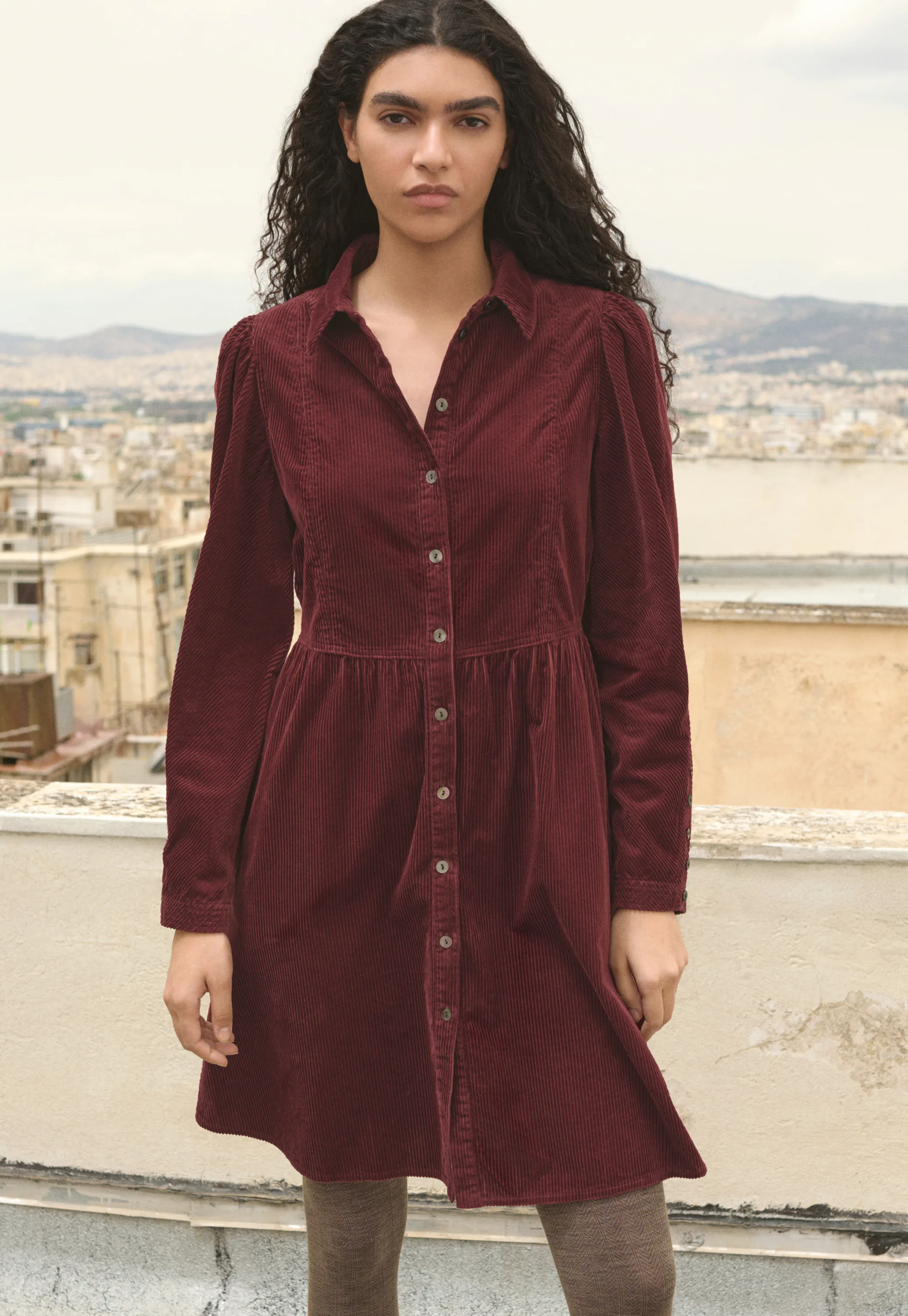 Cord Dress Corduroy Long Sleeve Dress Jade Cord Dress In DARK TAN White Stuff Cord Dress Corduroy Long Sleeve Dress Jade Cord Dress In DARK TAN White Stuff