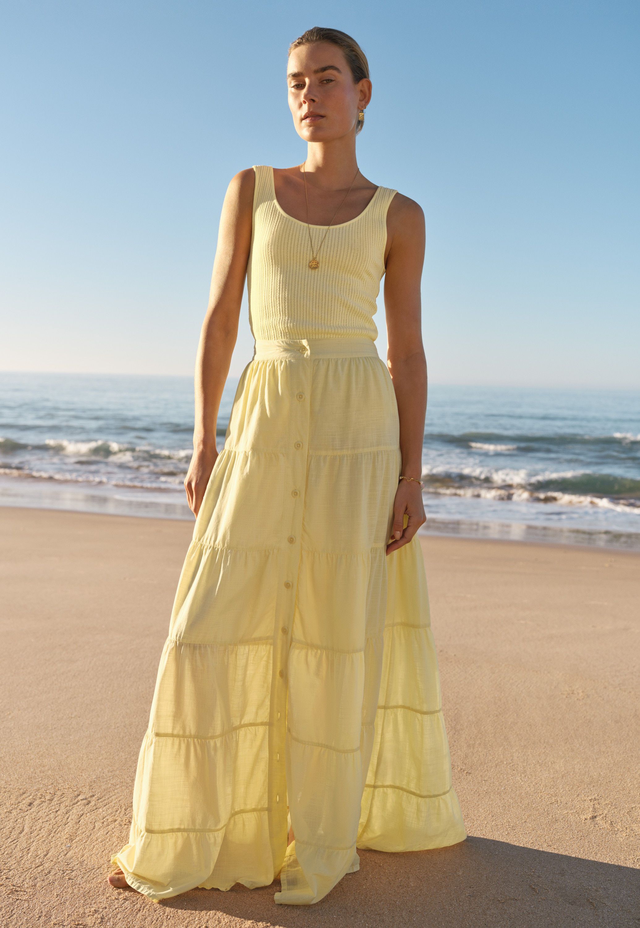 one shoulder cotton dress Petal and Pup Women's Nadia Maxi Color:Navy/Silver* 080623 Ultimate Women's Guide to it effortlessly suits both