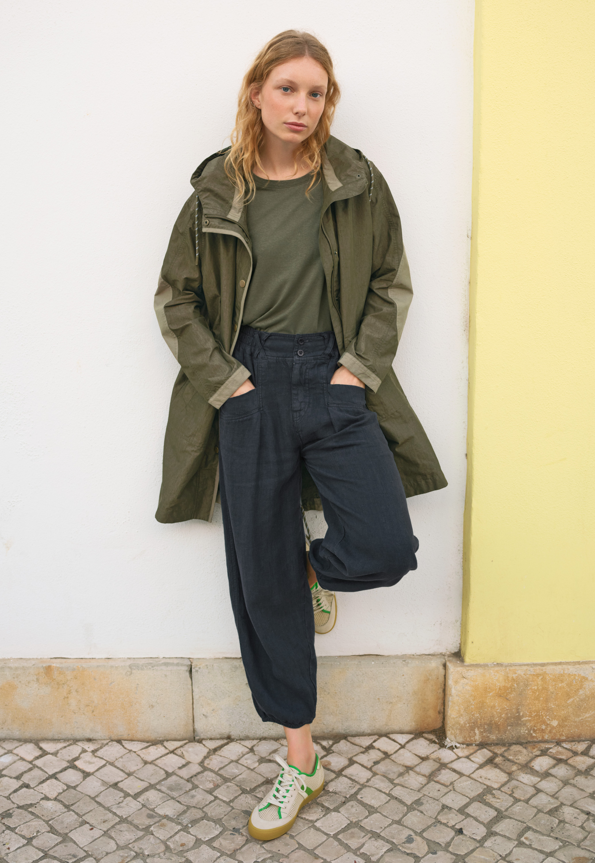 Wrap London - Linen balloon trousers