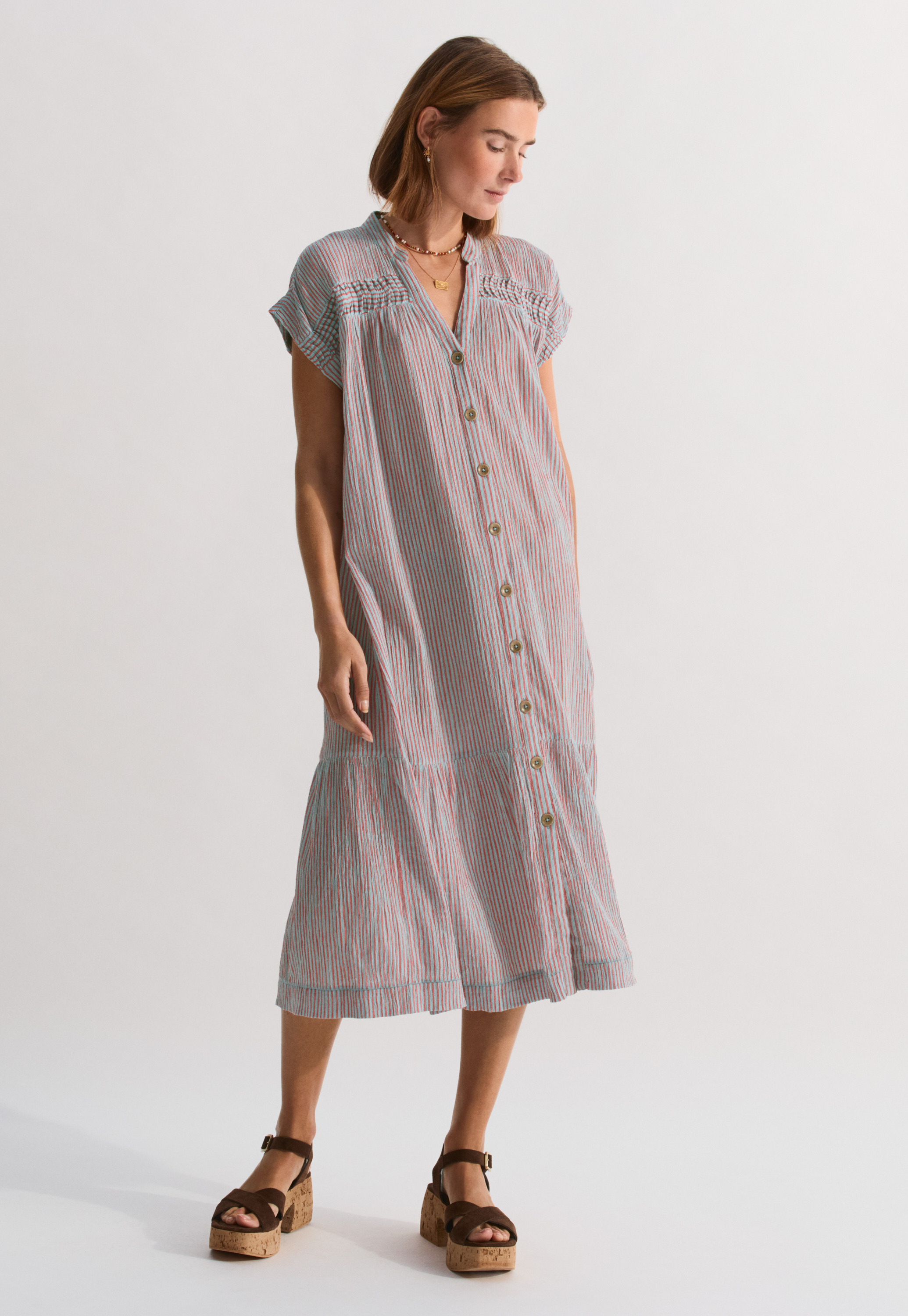white christmas dresses Navy Gingham Gili Maxi Dress | Reversible Cotton Maxi for 4th of July,  Hamptons, Nantucket & Newport