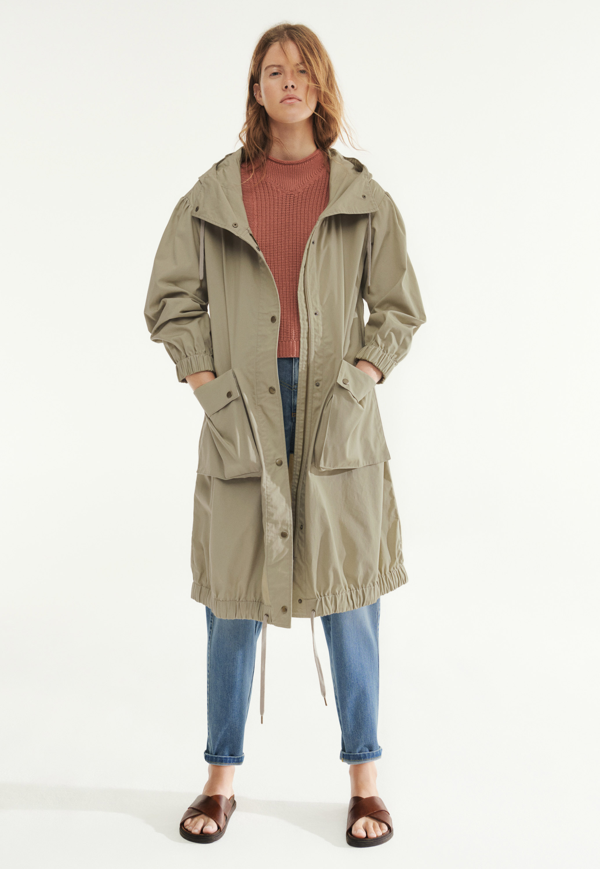 NAPTIME ワッペンPARKA-IVORY  S NAPTIME ワッペンPARKA-IVORY S NAPTIME ワッペンPARKA-IVORY S
