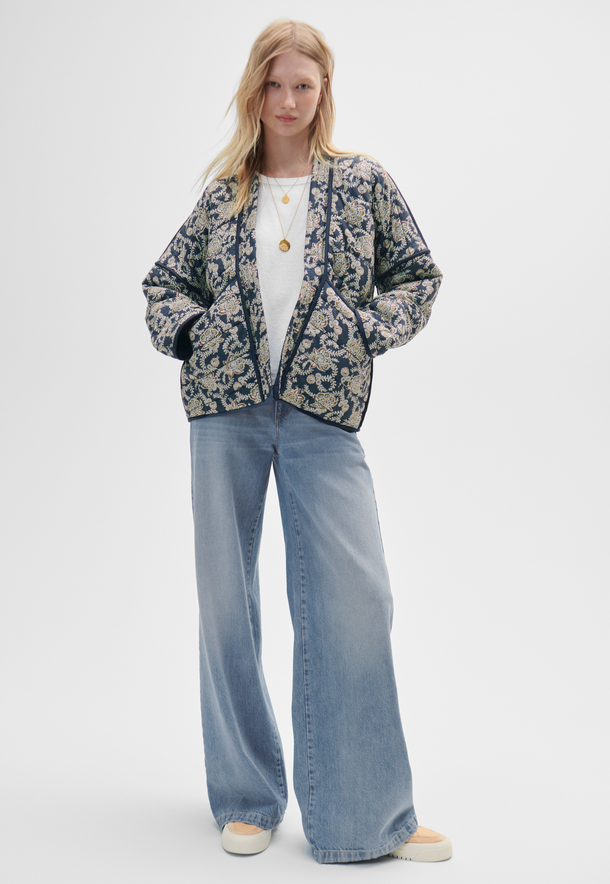Wrap London - Full length wide-leg jeans