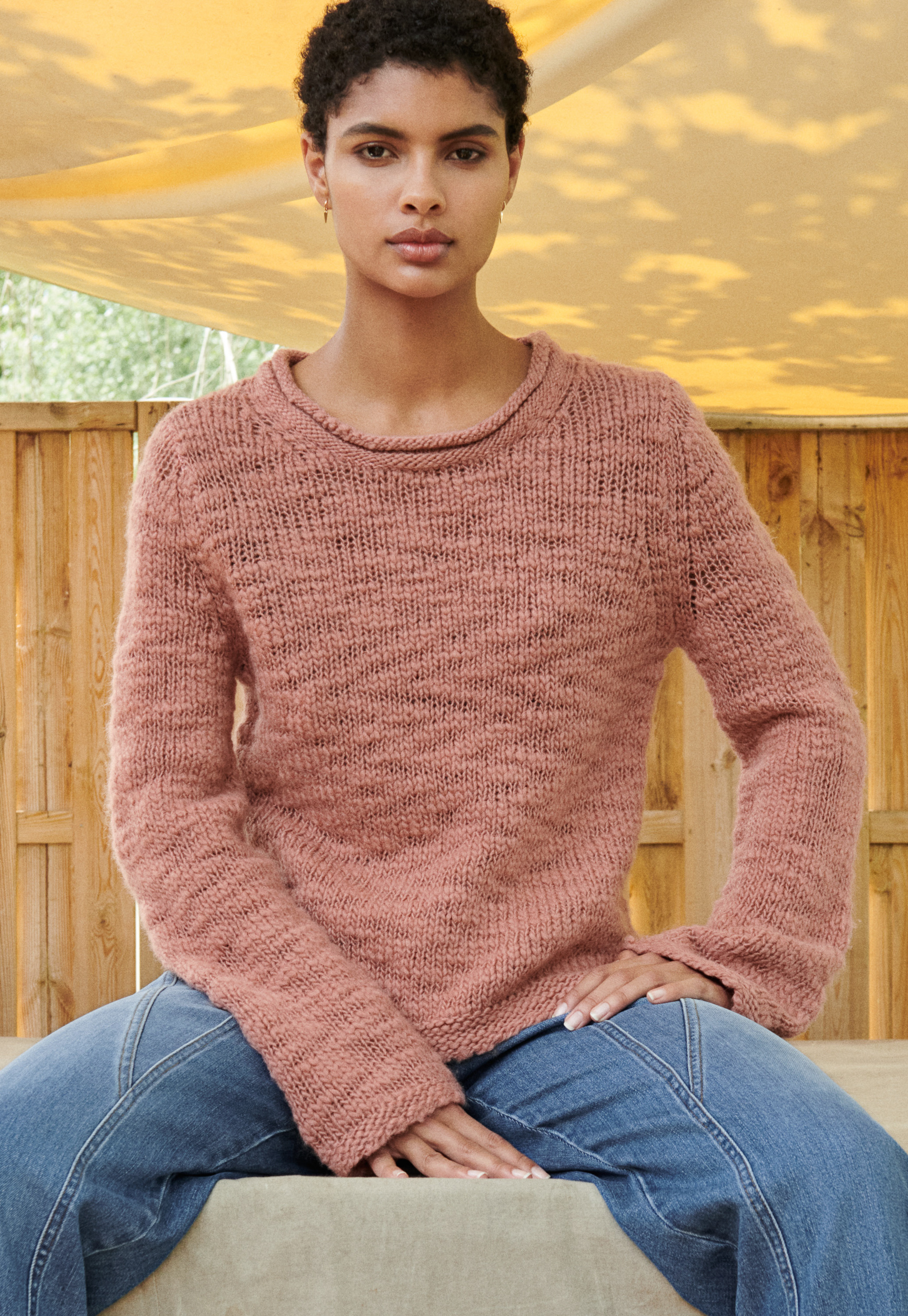 Wrap London - Bouclé wool sweater