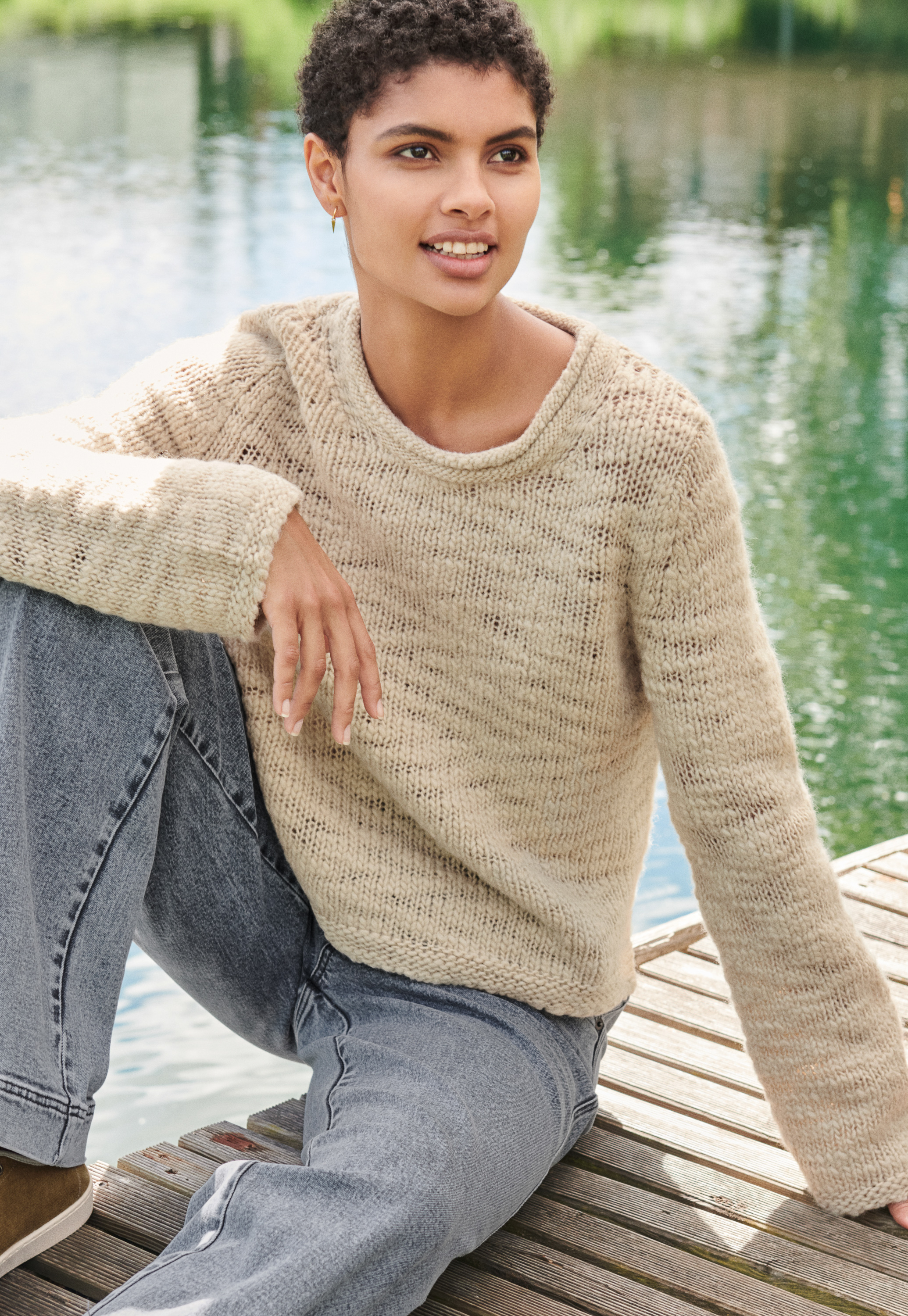 Wrap London - Bouclé wool sweater
