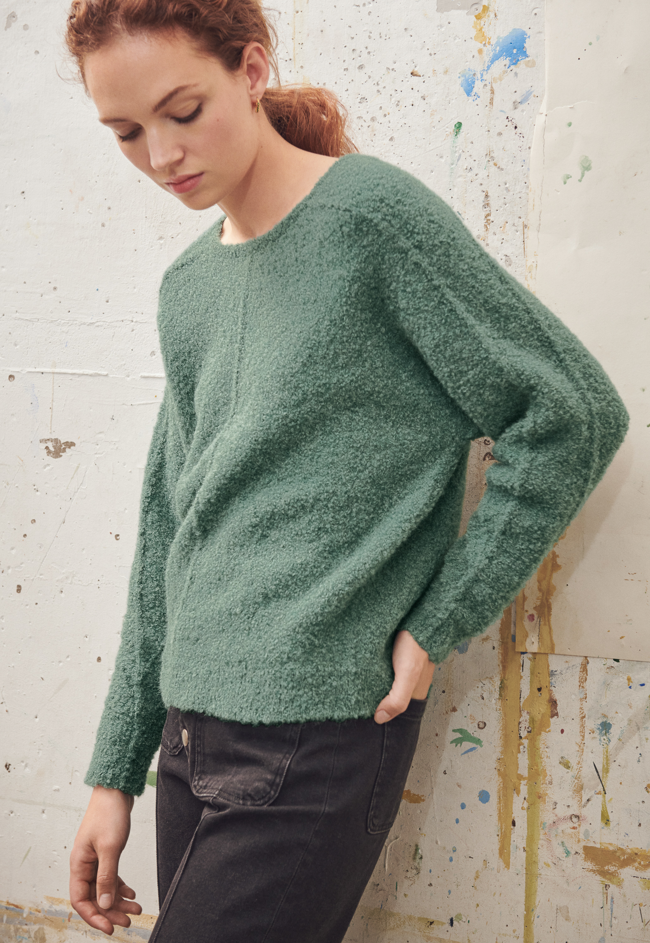 Wrap London - Alpaca bouclé sweater