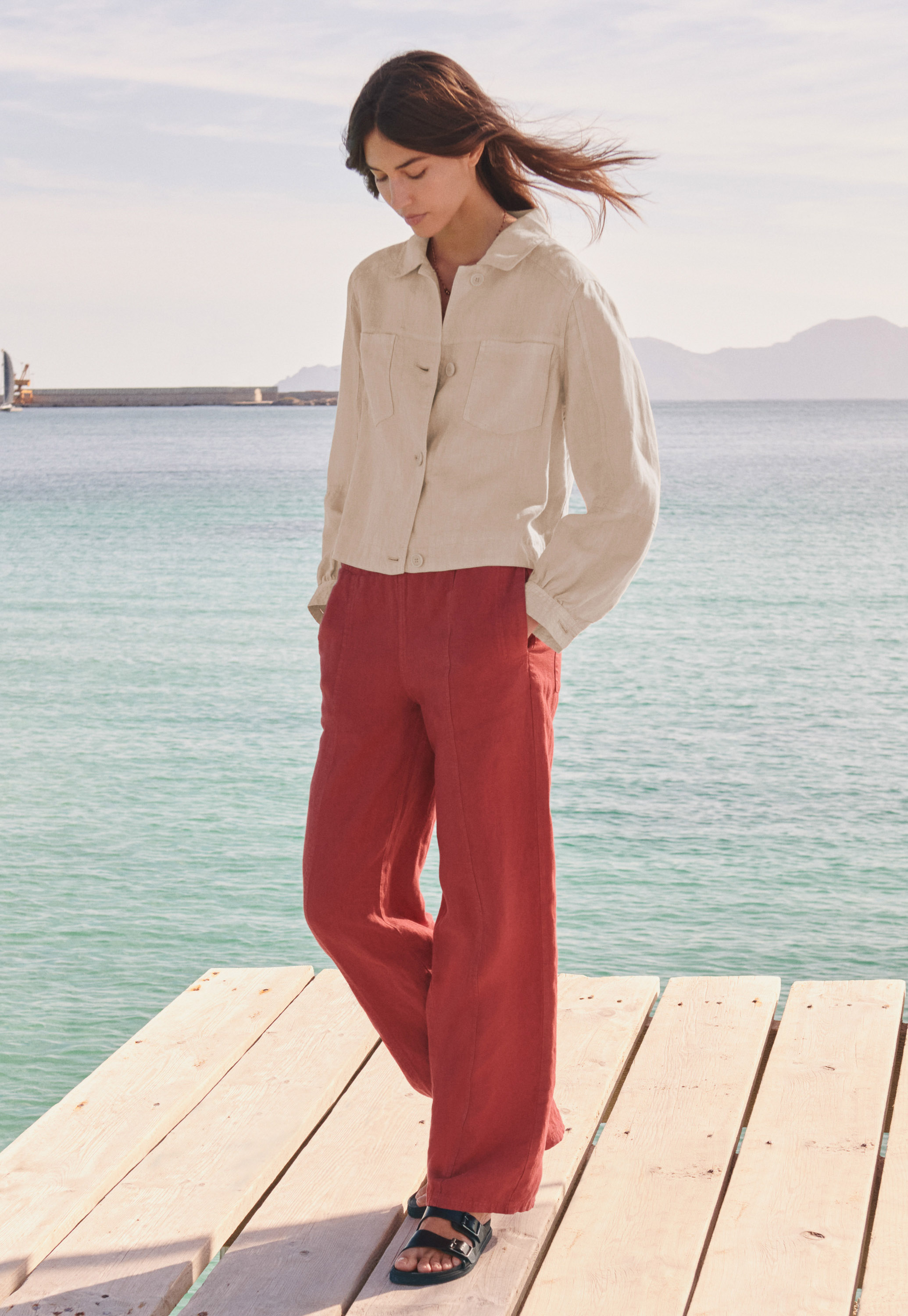 ラインヴァンド LEINWANDE Nylon Cropped Jacket COWHIDE NYLON | CROPPED JACKET MA-1 – ATON | エイトン