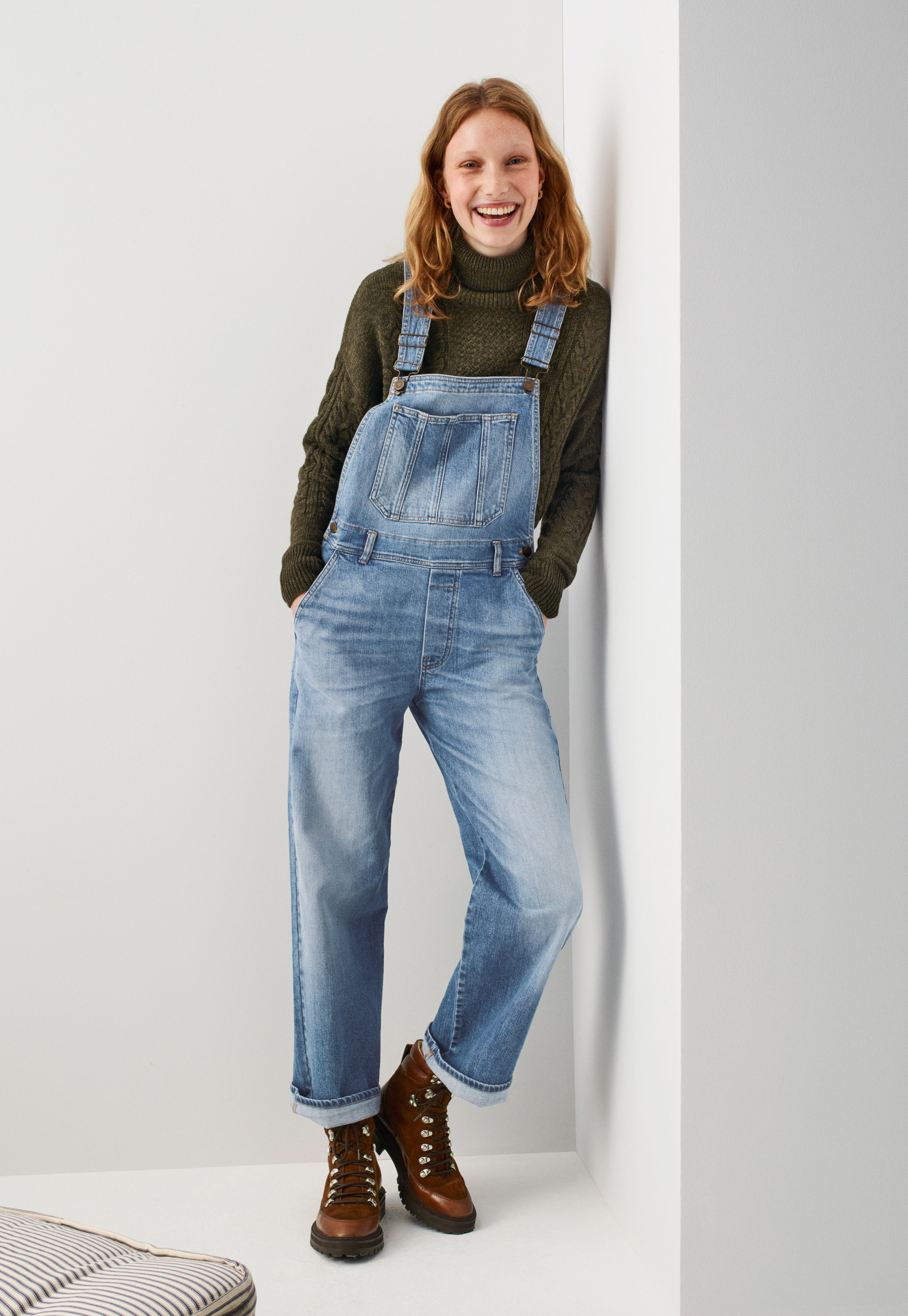 Wrap London - Denim dungarees