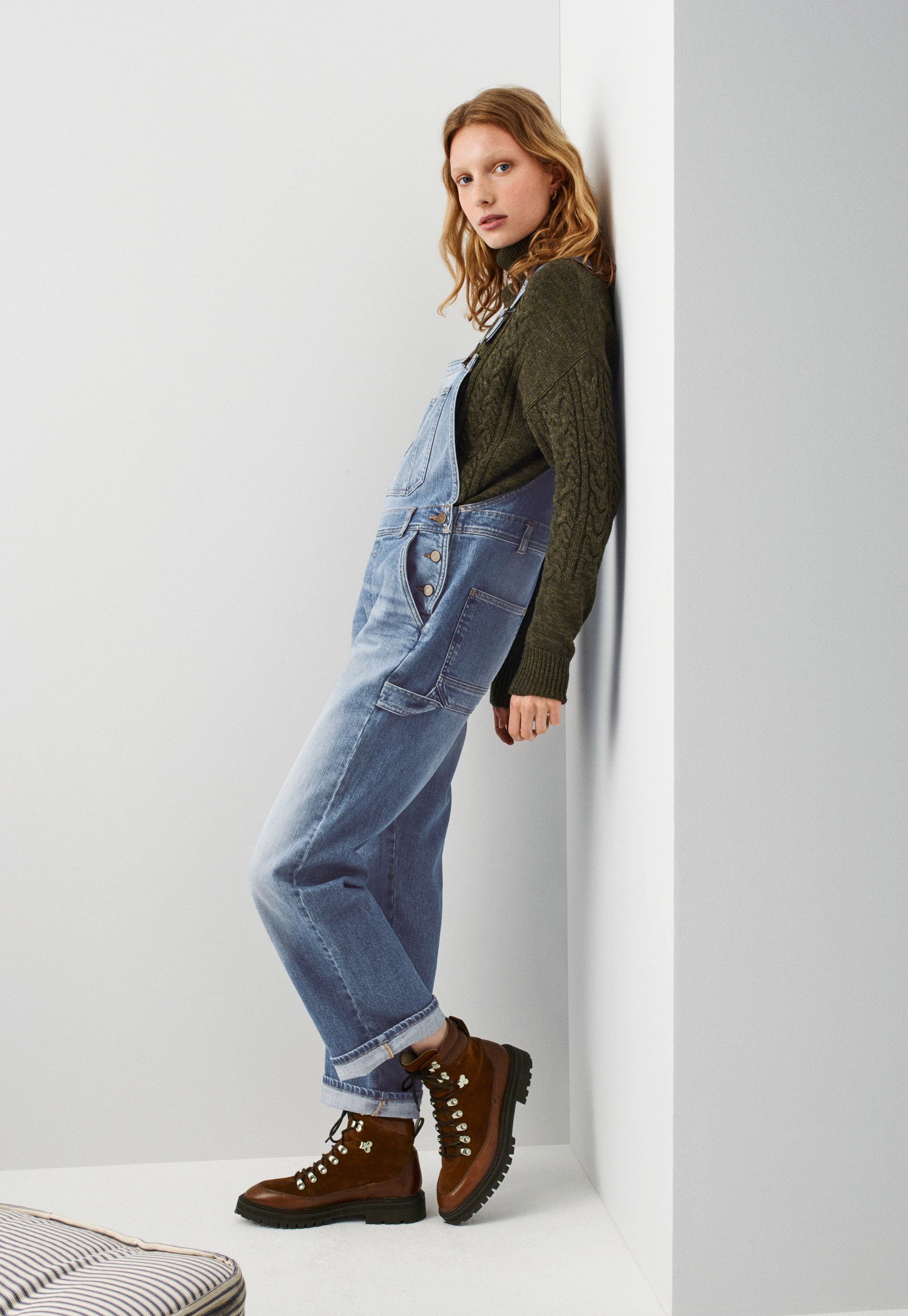 Wrap London - Denim dungarees