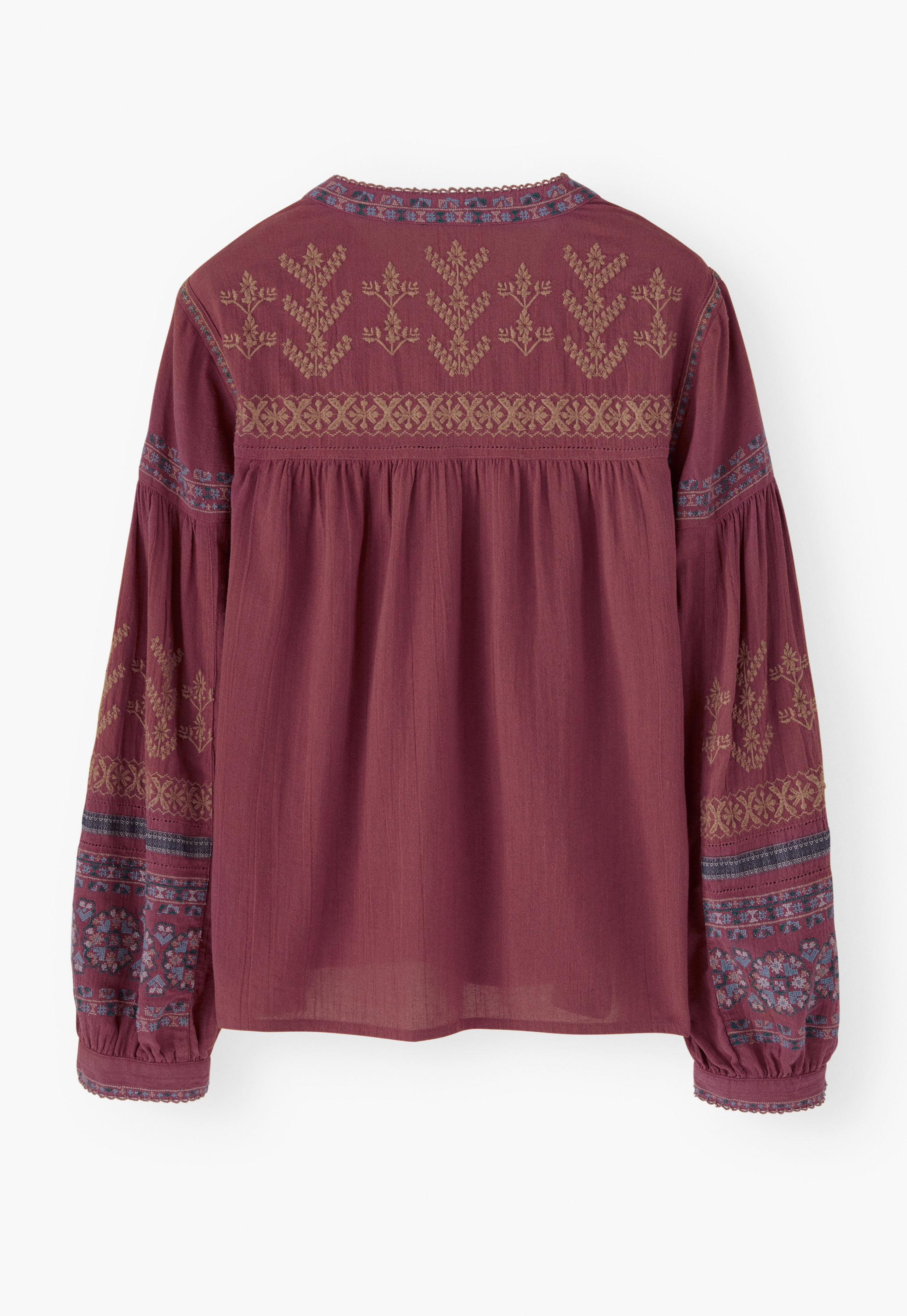 新品 deres デレス COTTON DRAPE blouse HOPE Floral Tie Front Blouse