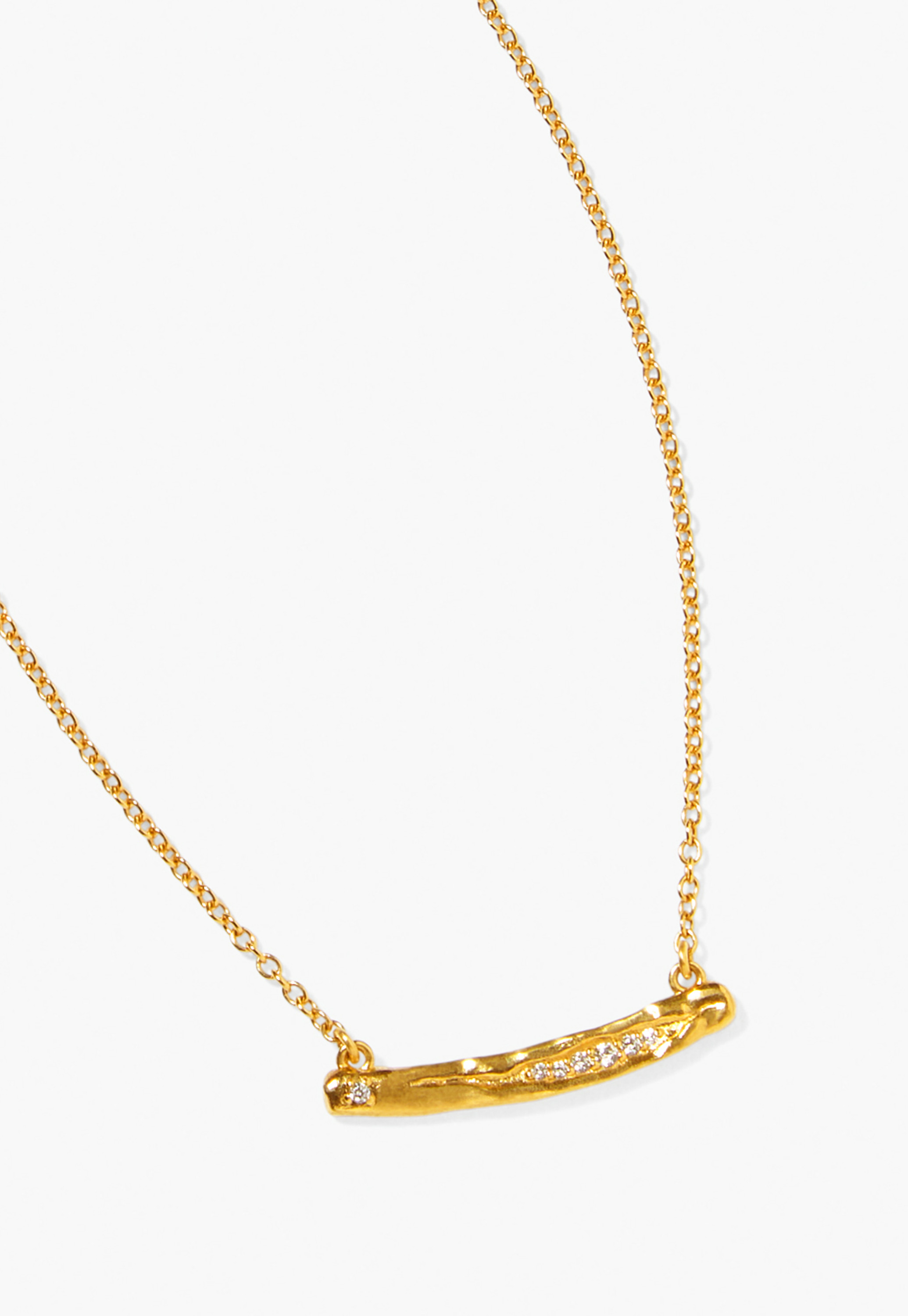 Wrap London Bar necklace