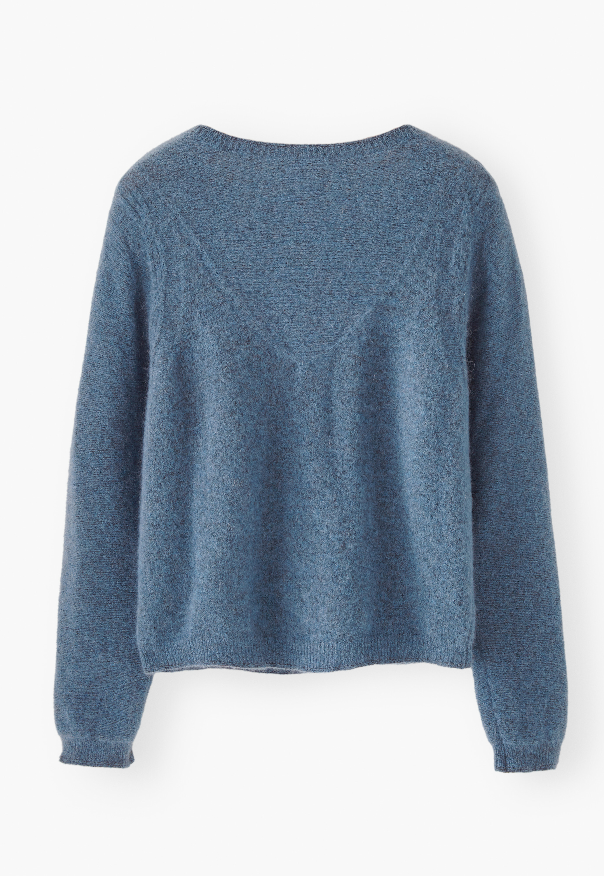 Wrap London - Mohair v-neck sweater