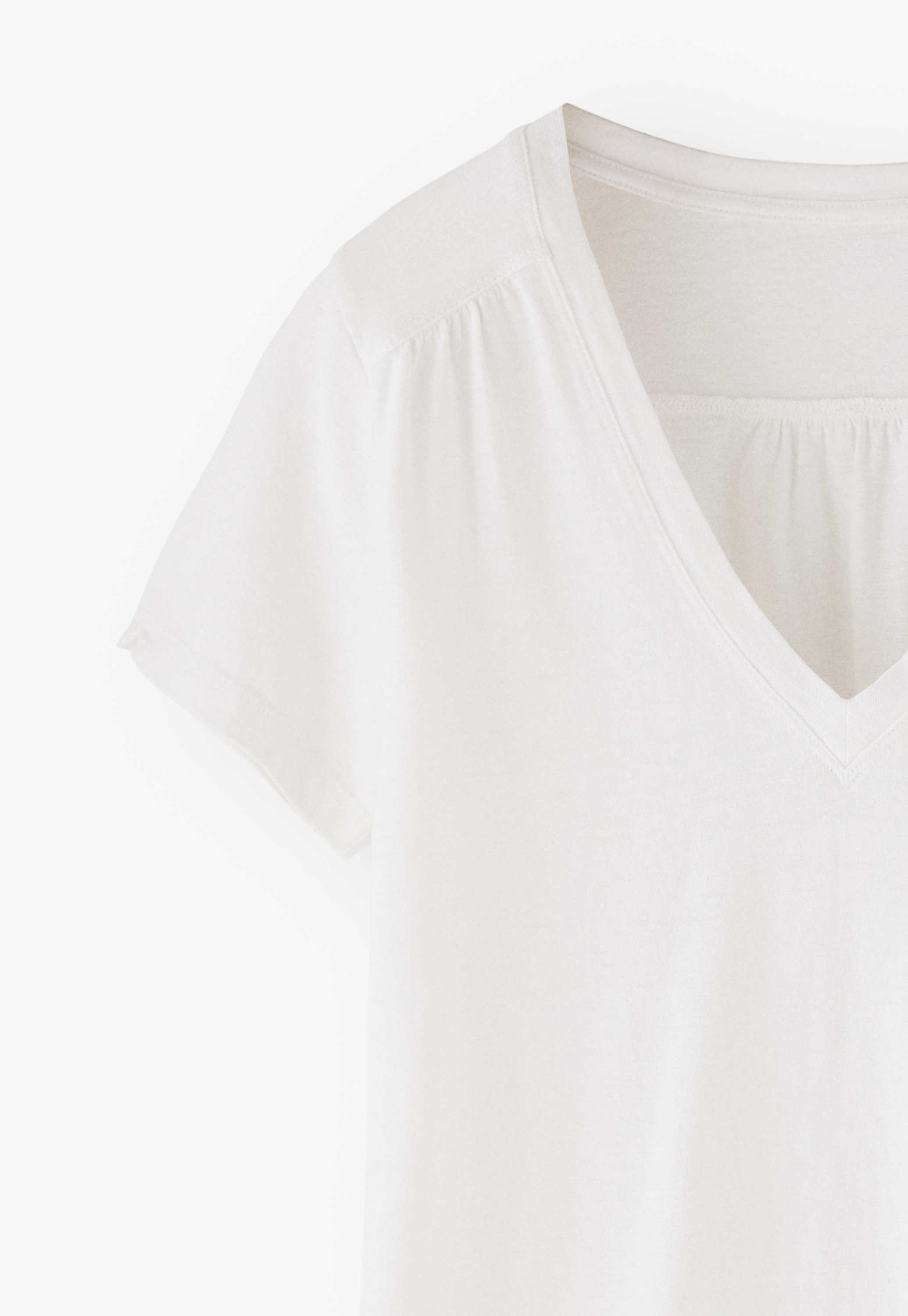 Wrap London - Hemp & organic cotton v-neck top