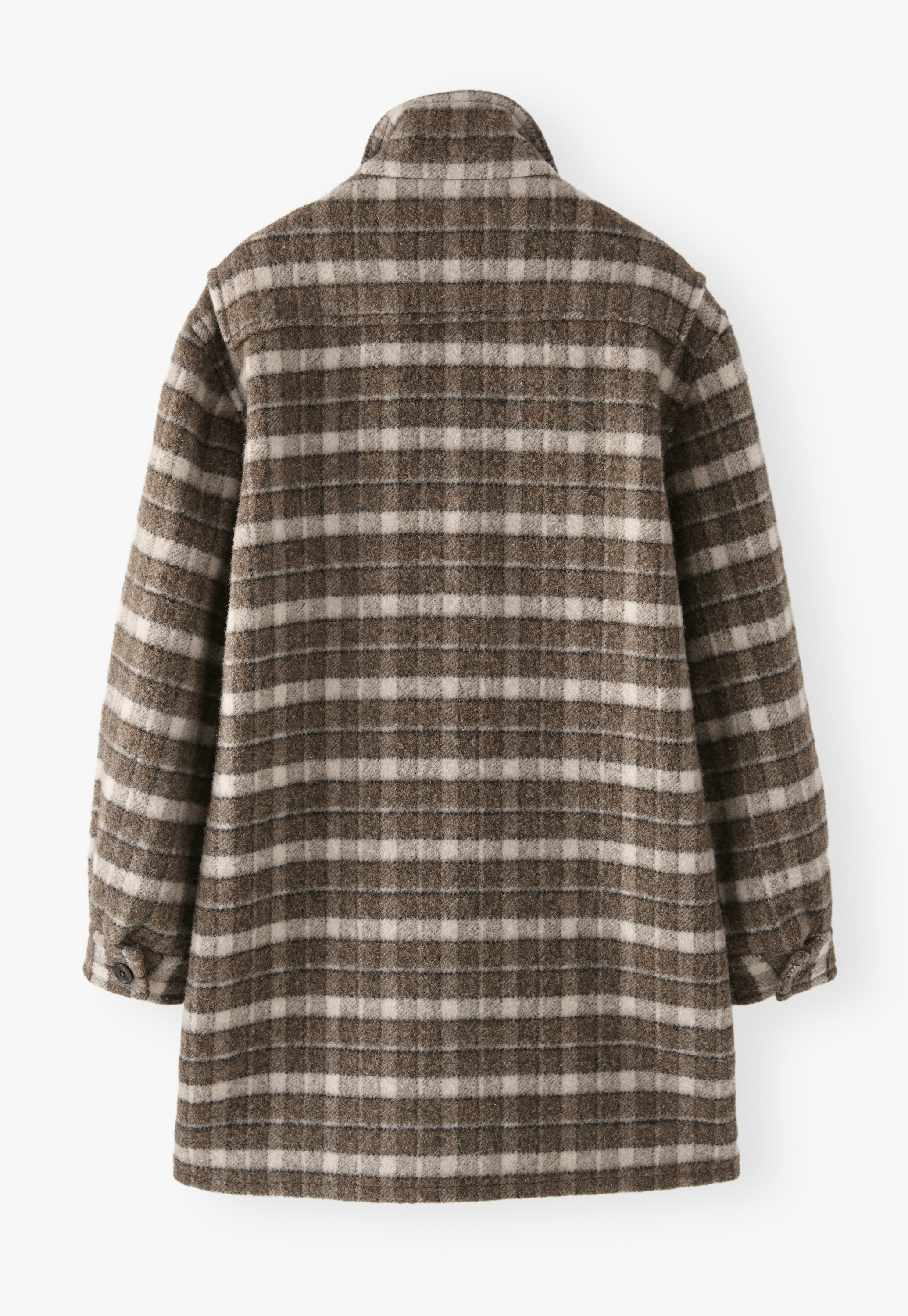 Wrap London - Checked wool coat