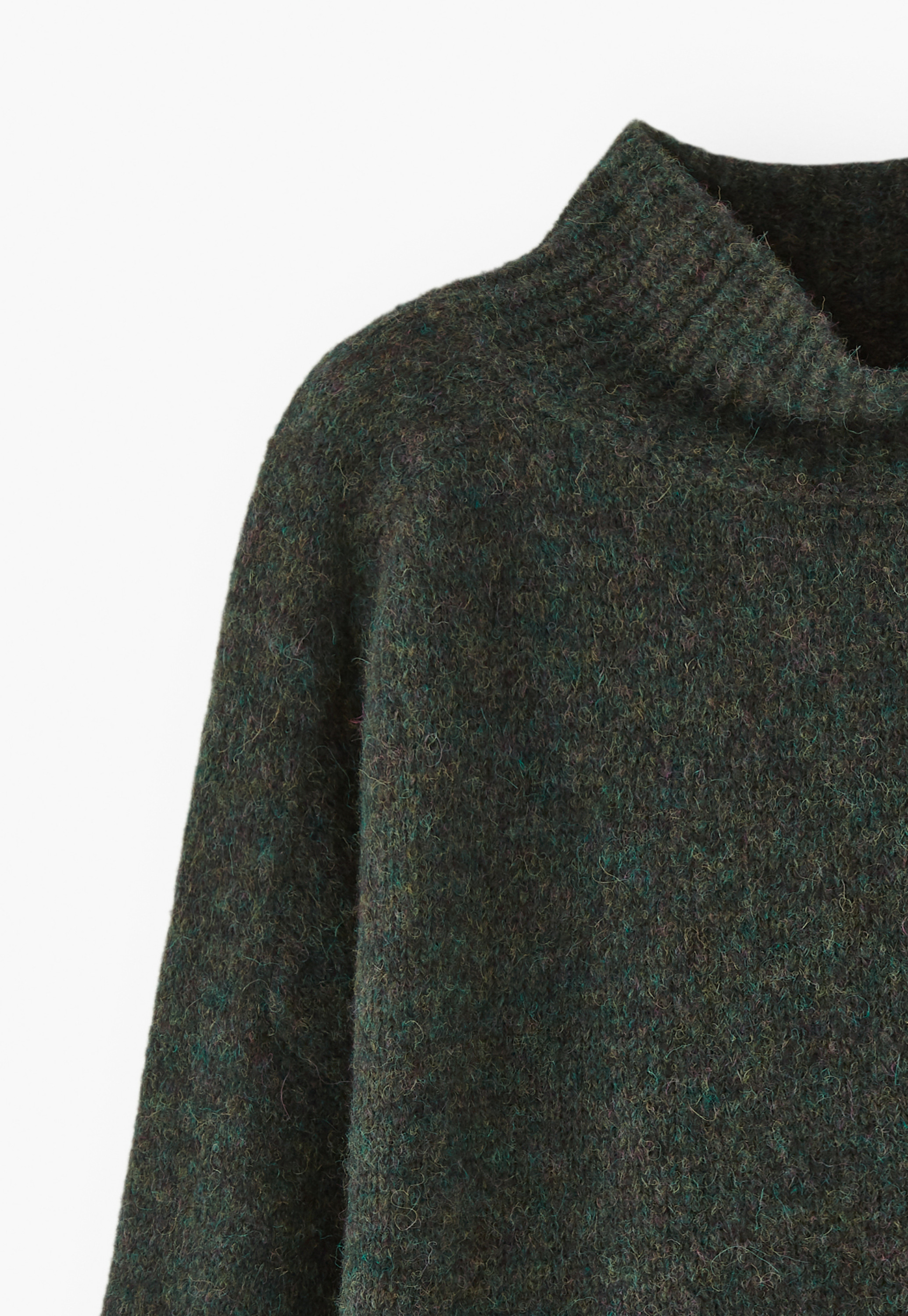 Wrap London - Alpaca-blend high-neck sweater