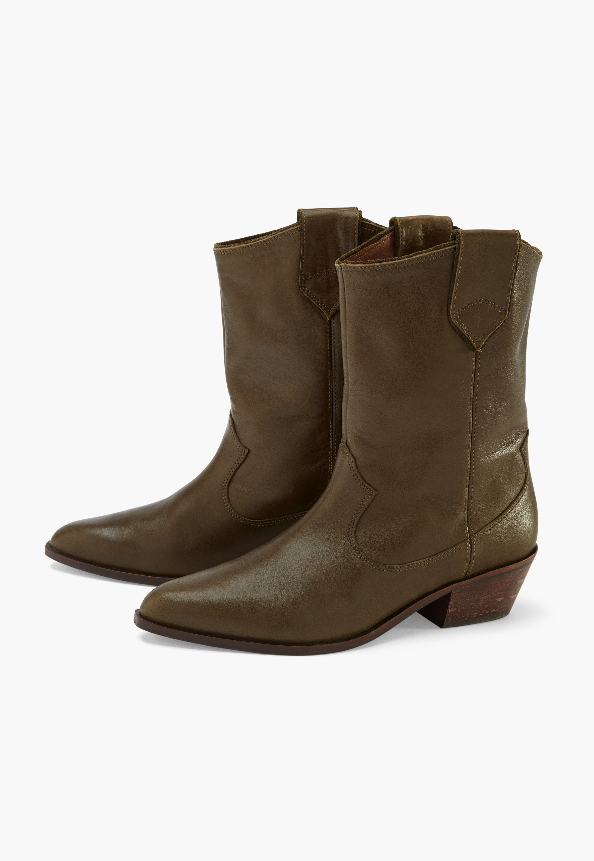 Wrap London - Suede lace-up boots