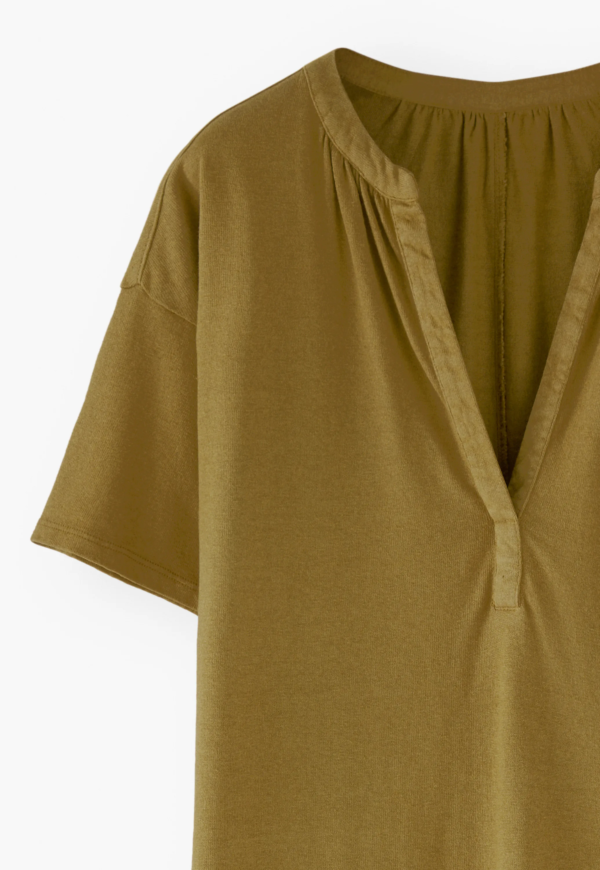 Short hemp & cotton jersey dress Short hemp & cotton jersey dress