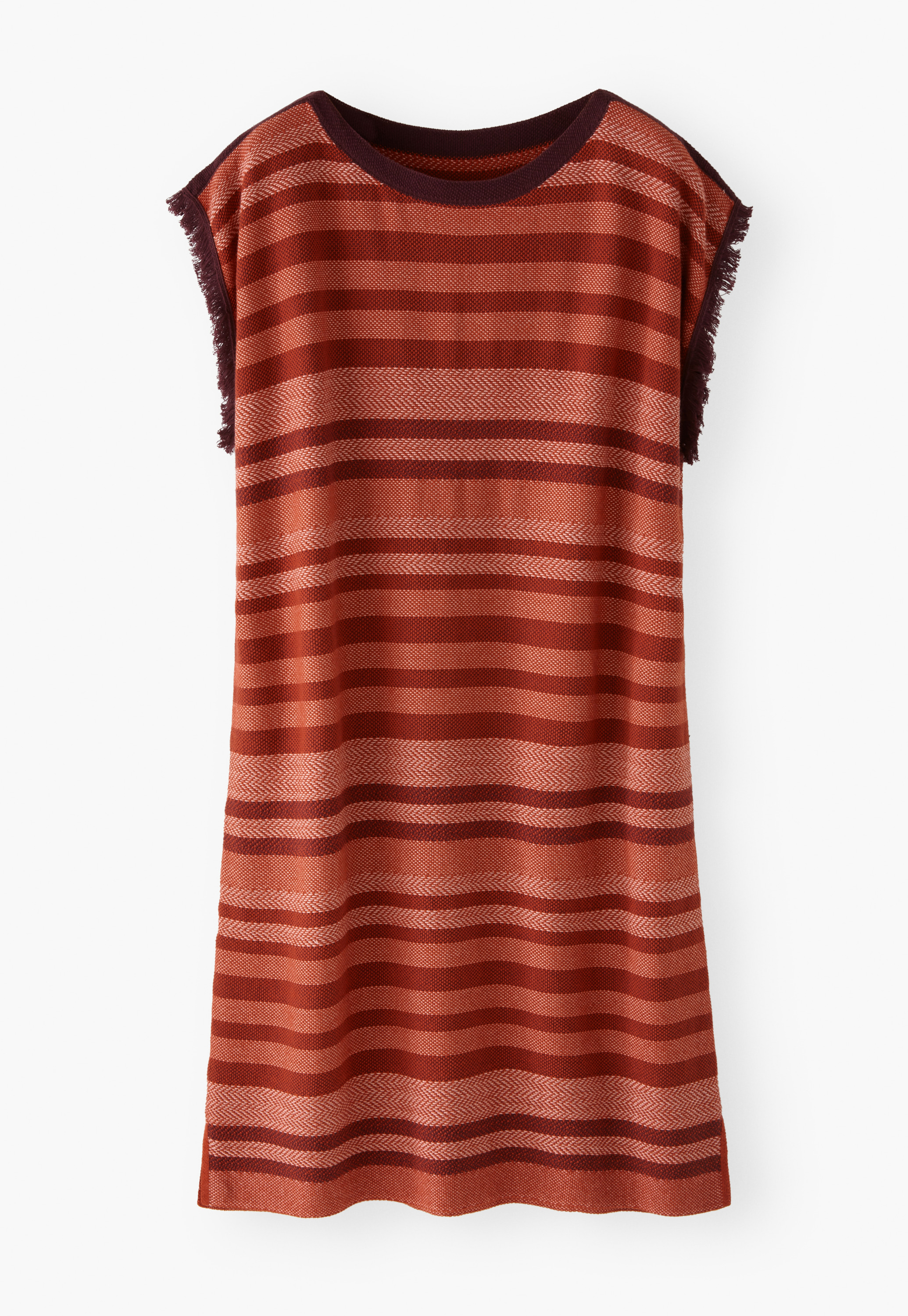 red and brown striped dress Ganni Pink & Brown Striped Cotton Dress sz 2 l Michael's Luxury Consignment  – Michael's Consignment NYC