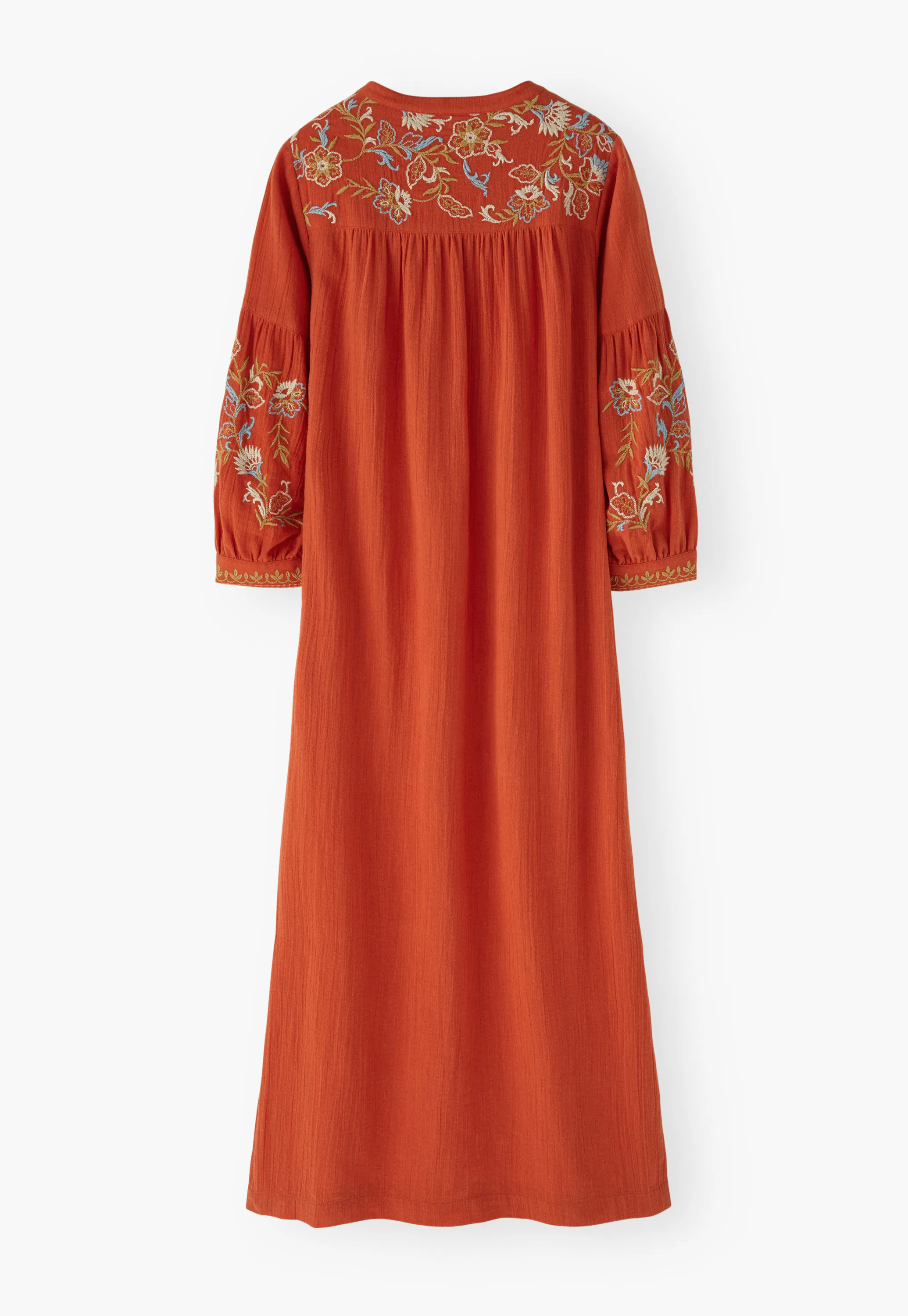 Wrap London - Embroidered cotton gauze dress Wrap London - Embroidered cotton gauze dress