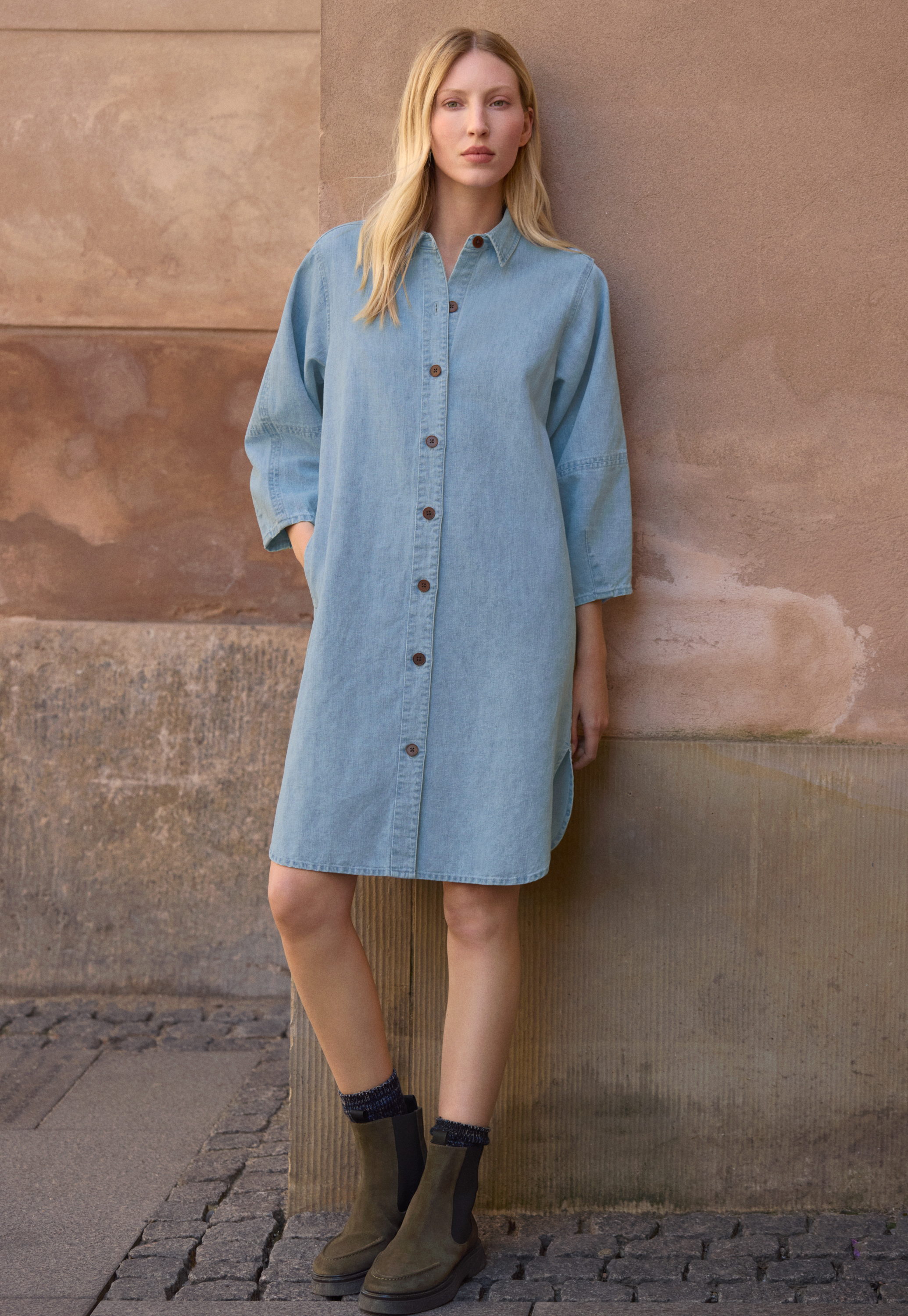 Wrap London - Hemp & organic cotton shirtdress