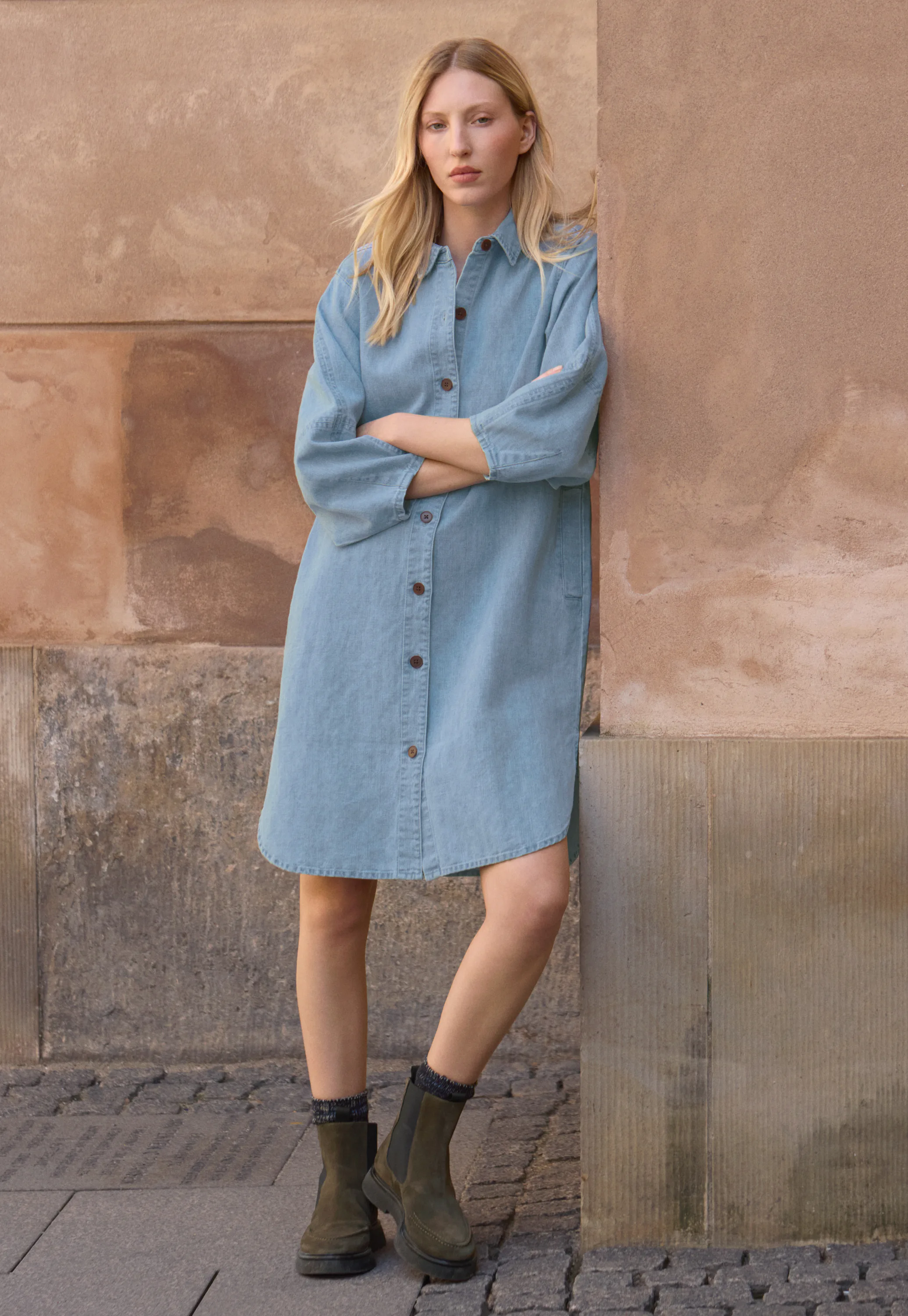 organic cotton shirt dress Women's 100% Organic Cotton T-Shirt Dress XL / Eggplant
