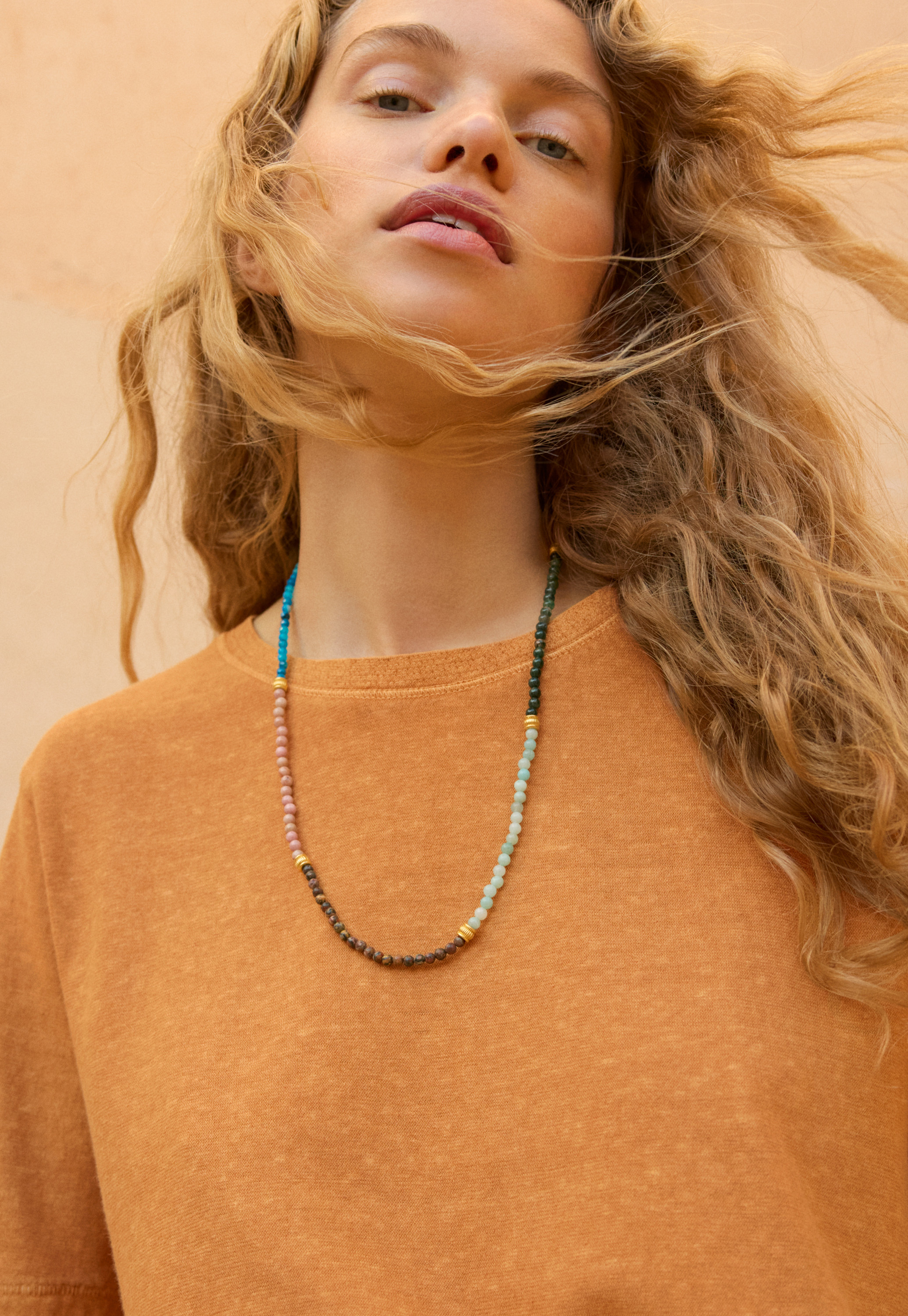 Wrap London - Beaded necklace