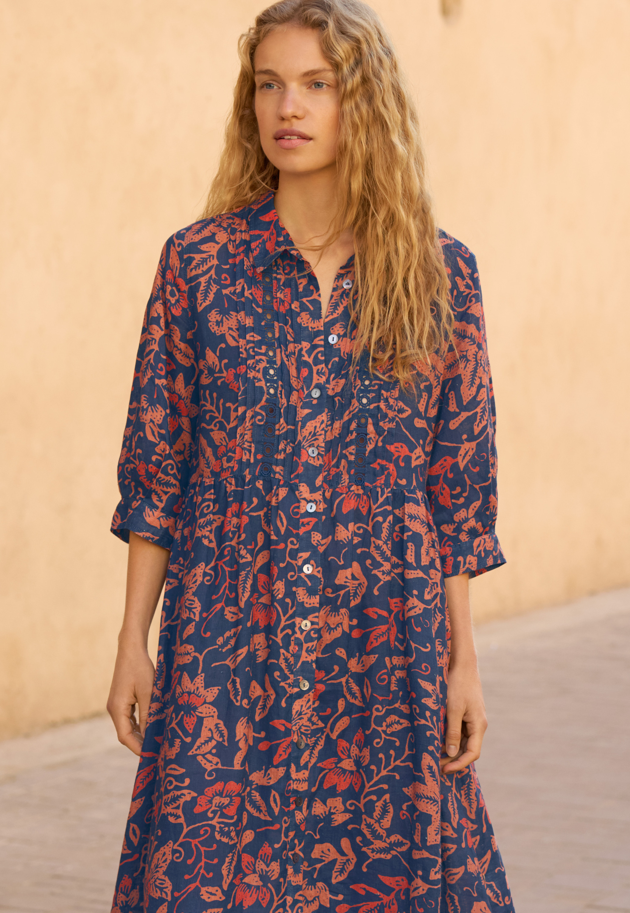 特価/完売前に【Hobbs London】Eastbury Dress サテン ブラウン Eastbury Dress | Hobbs UK |