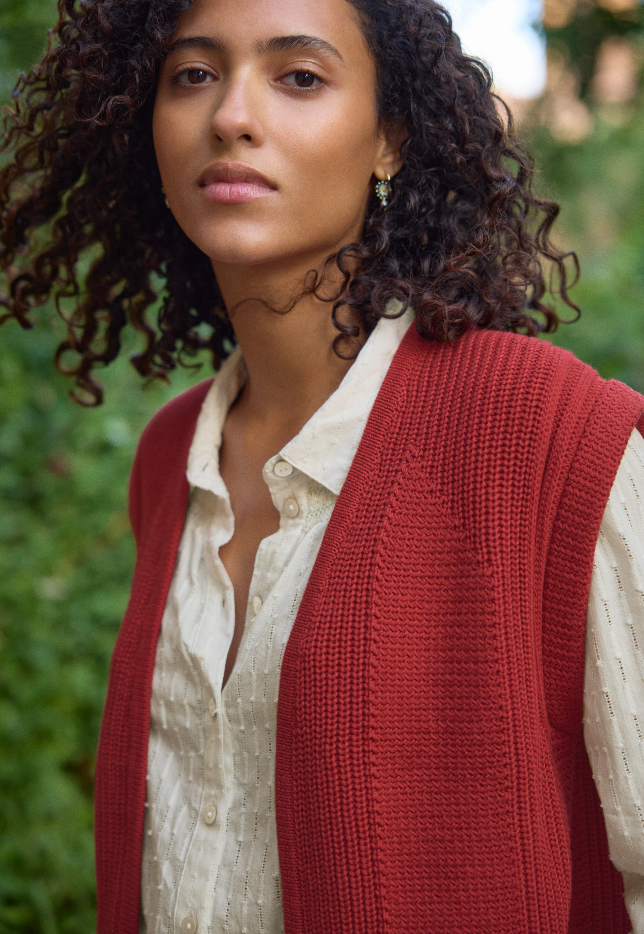 Wrap London - Organic cotton knitted gilet