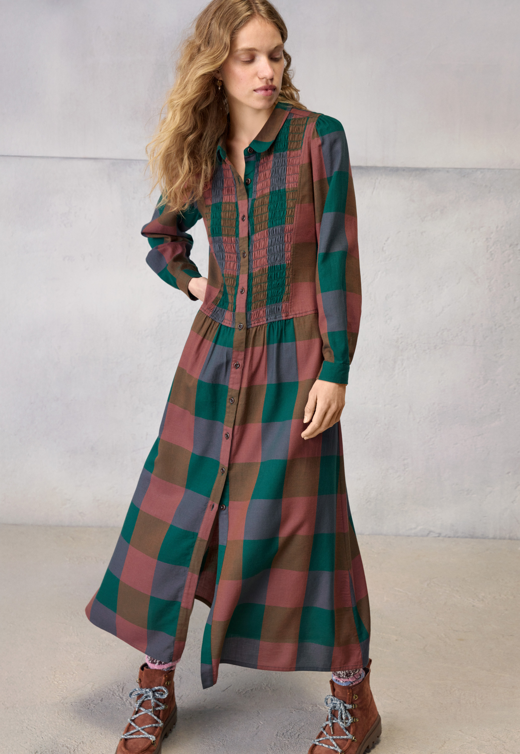 【極美品】 Her lip to Roanne Over Check Dress 極美品】 Her lip to Roanne Over Check Dress - メルカリ