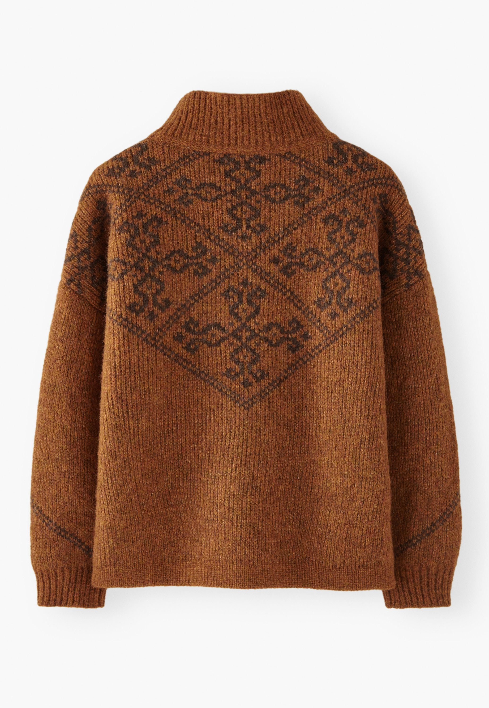 Wrap London - Jacquard alpaca blend sweater
