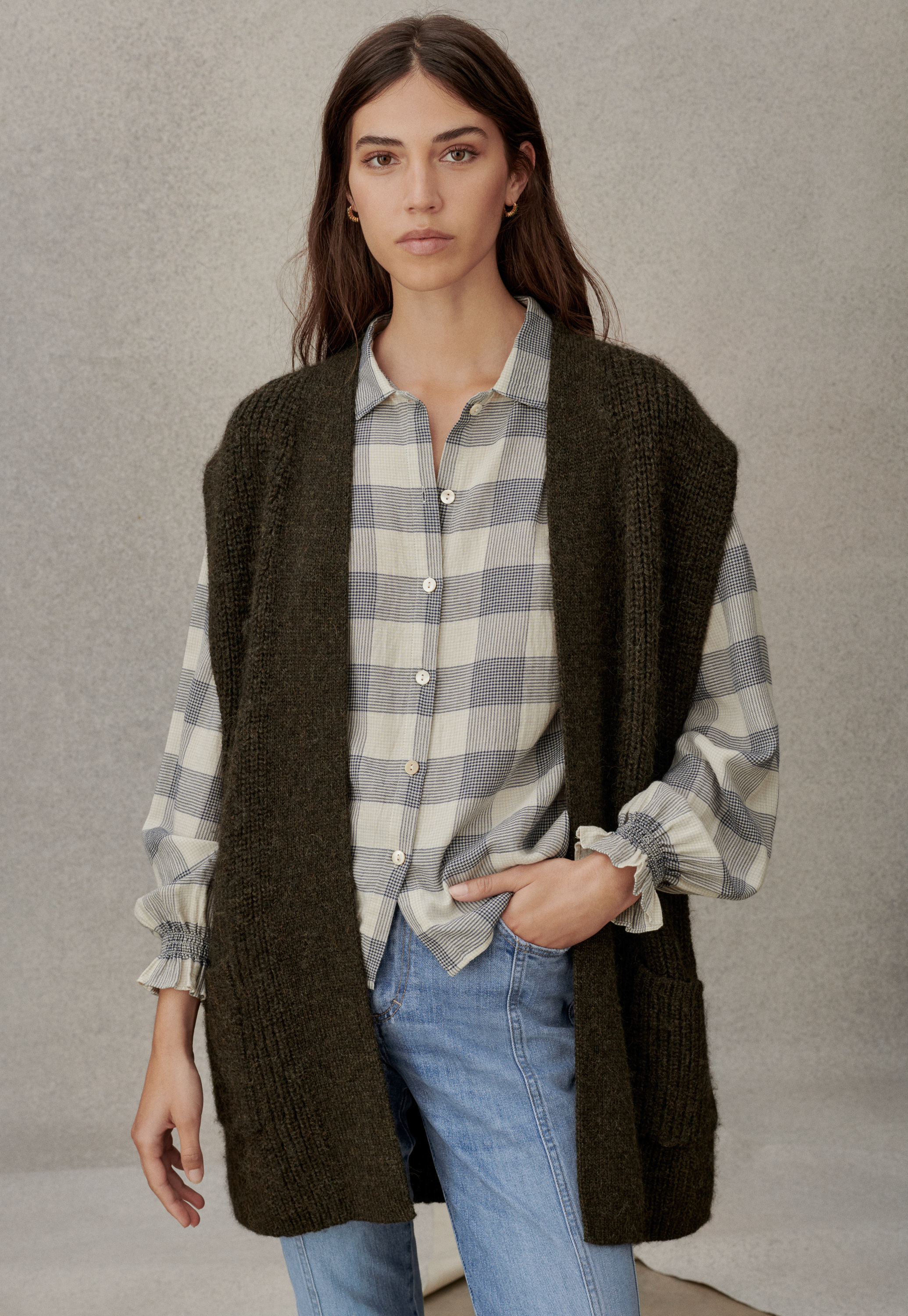 Wrap London - Alpaca \u0026 wool sleeveless 