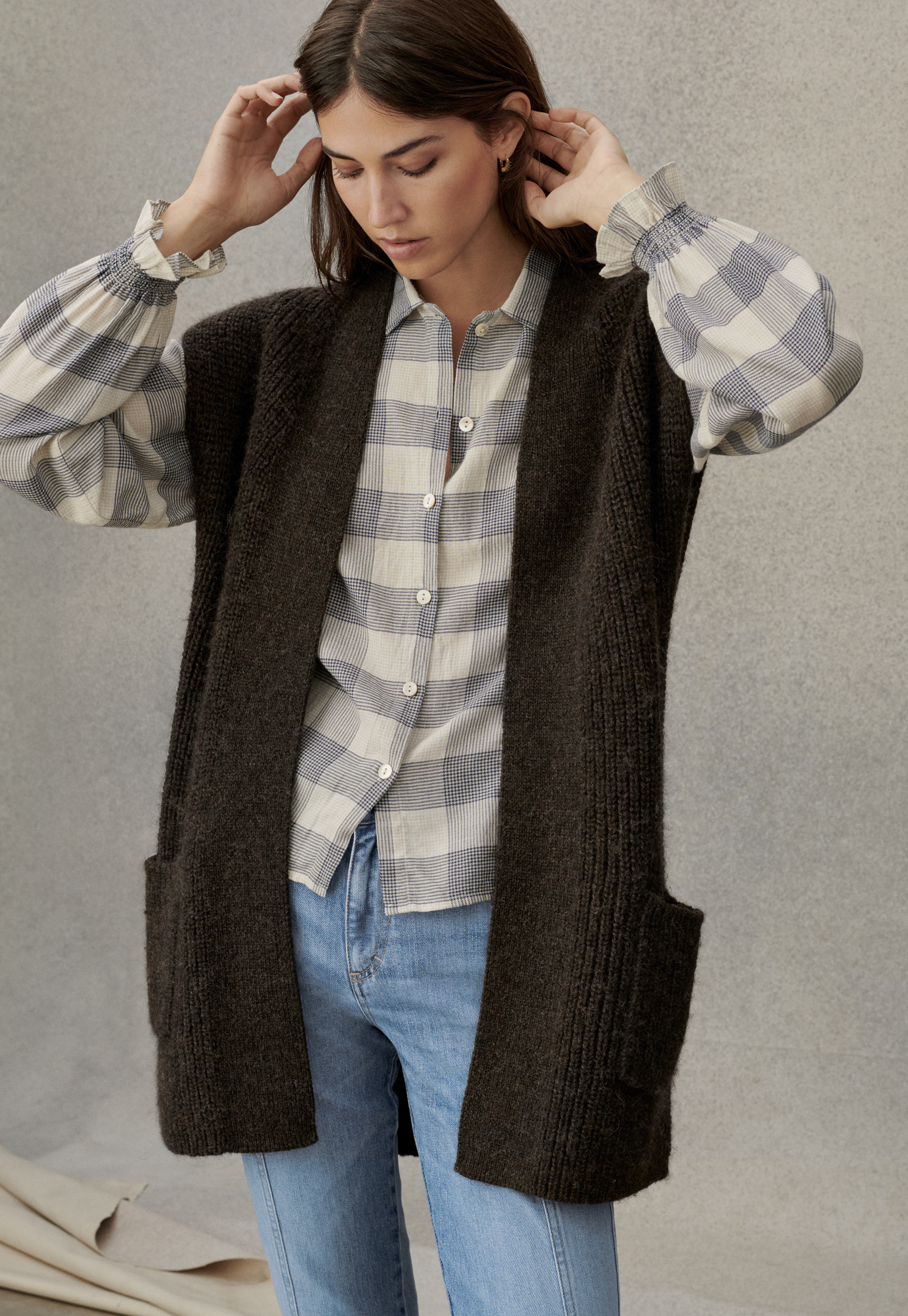 Wrap London - Alpaca \u0026 wool sleeveless 