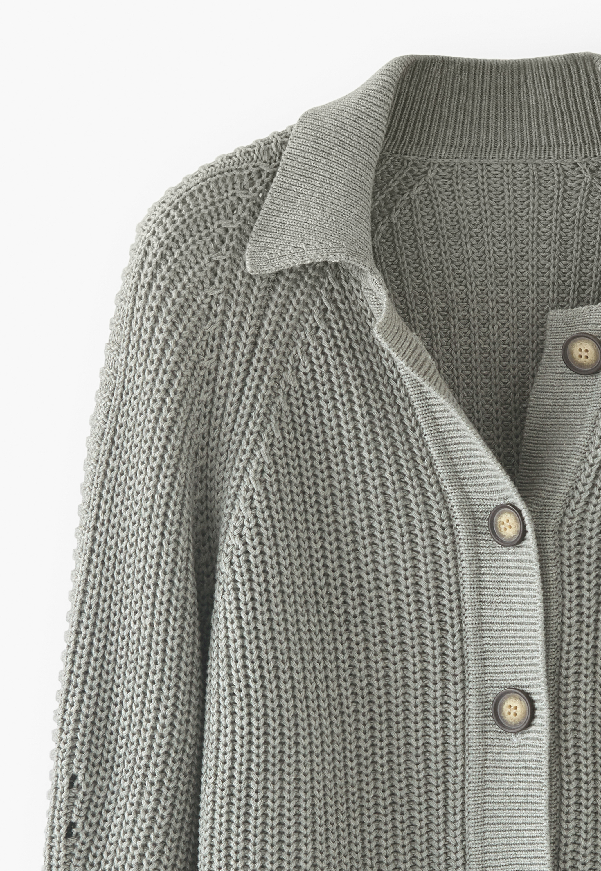 sage stitch long cardigan