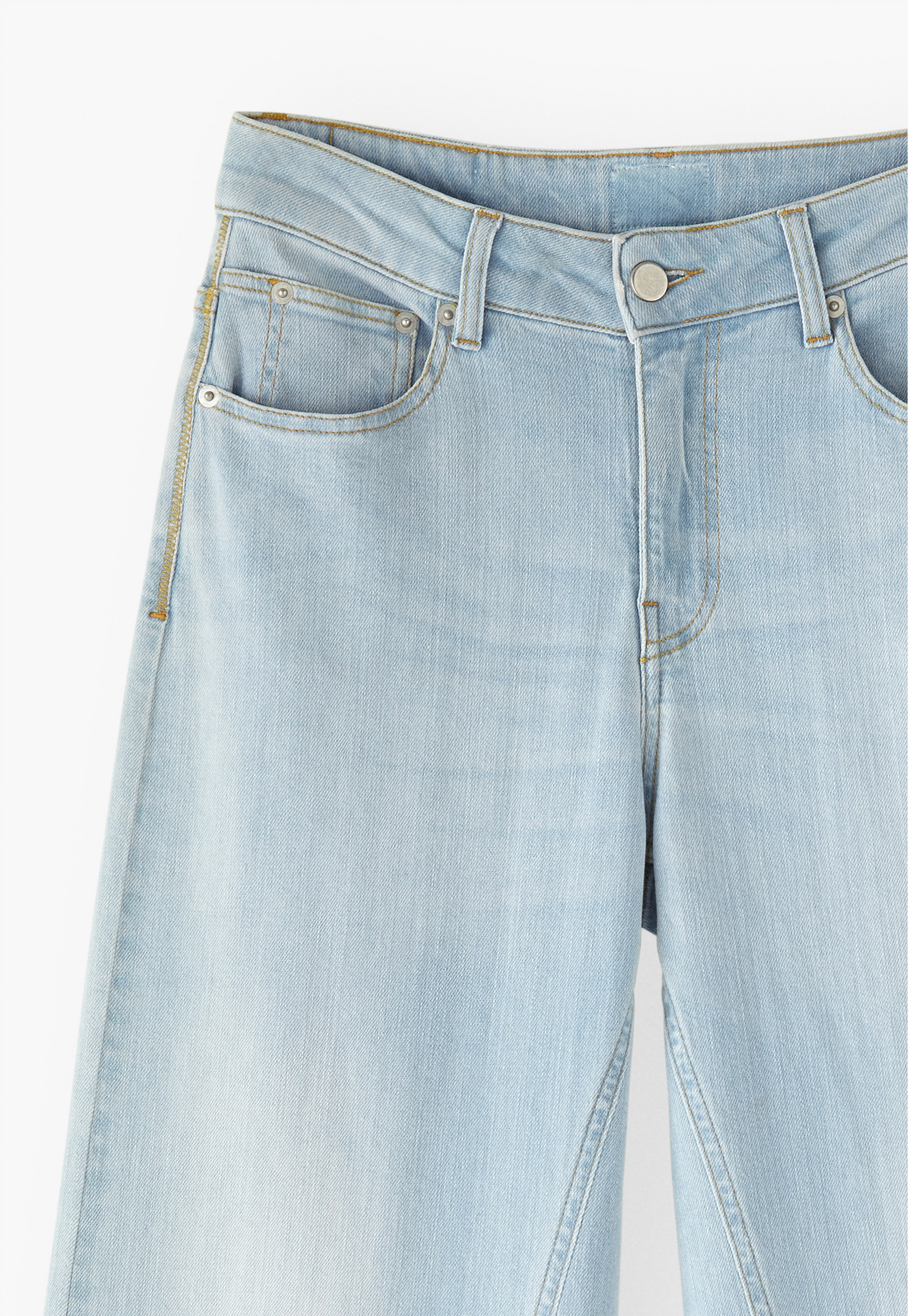 Wrap London - Full length wide-leg jeans