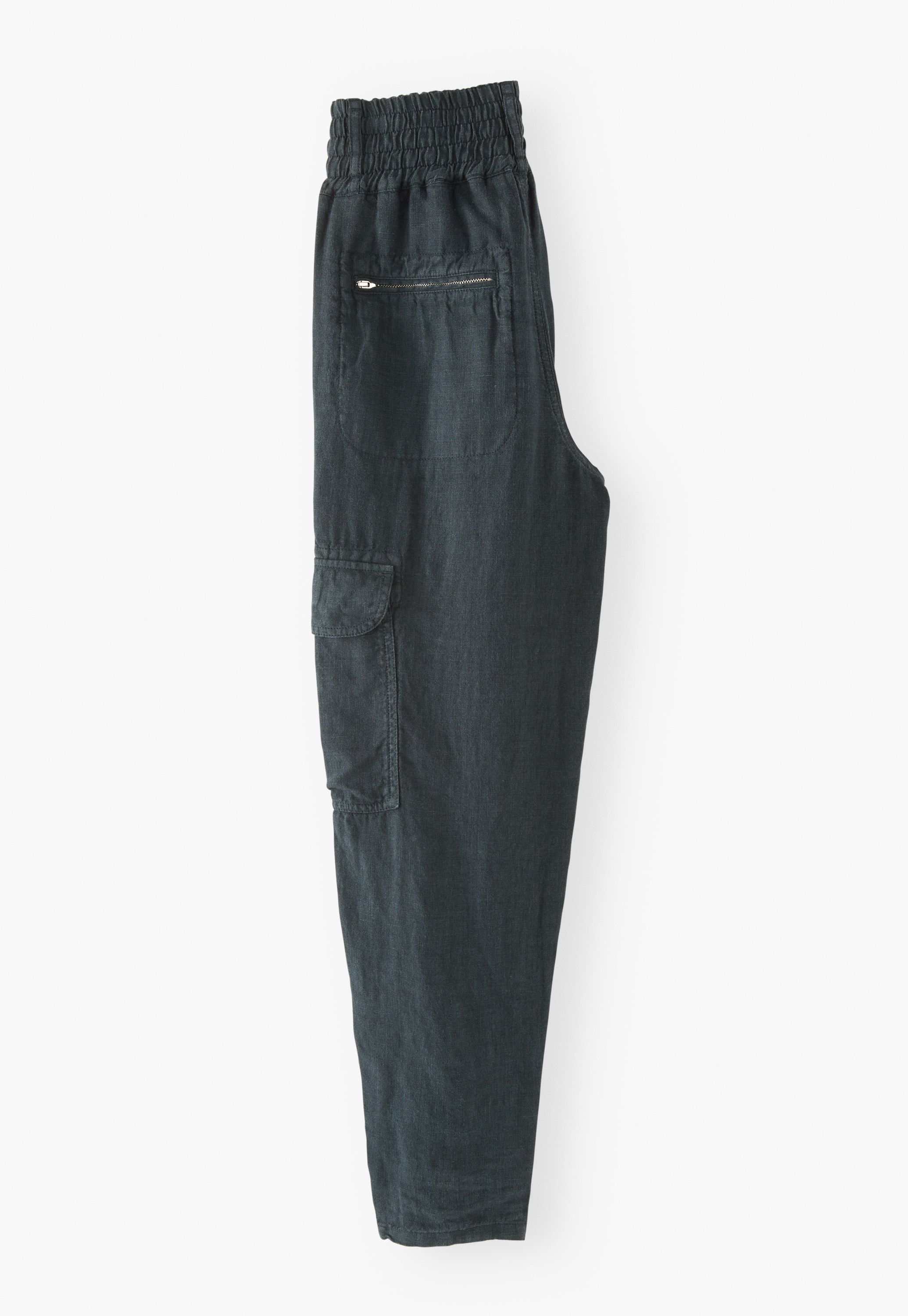 Wrap London - Linen cargo trousers