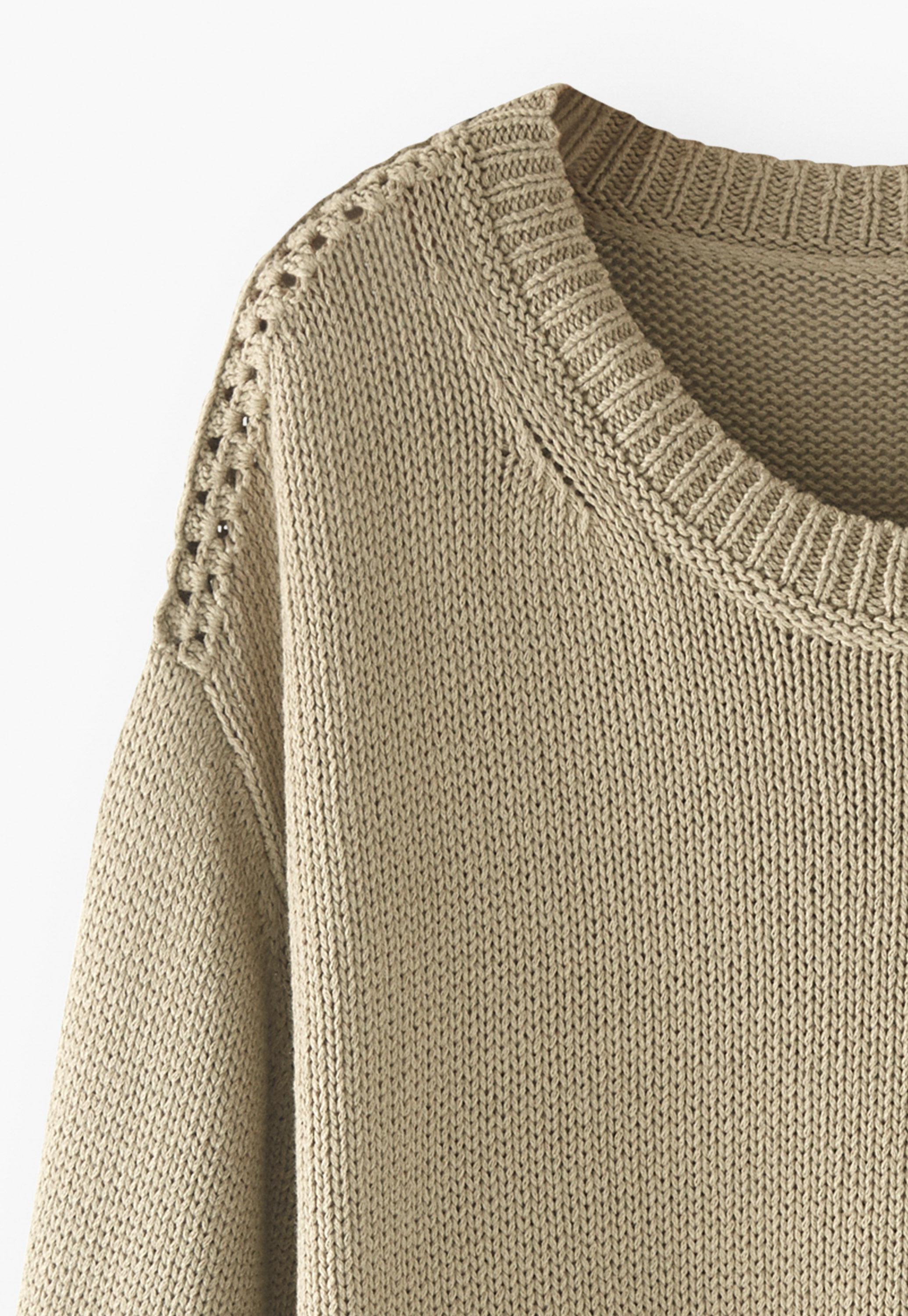 Wrap London - Boxy cotton sweater