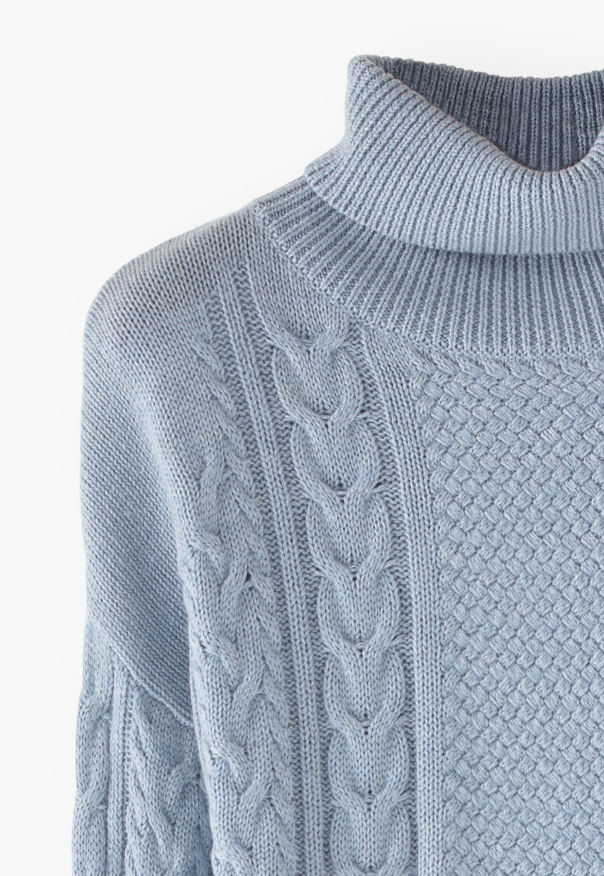 Wrap London - Cable-knit wool and 