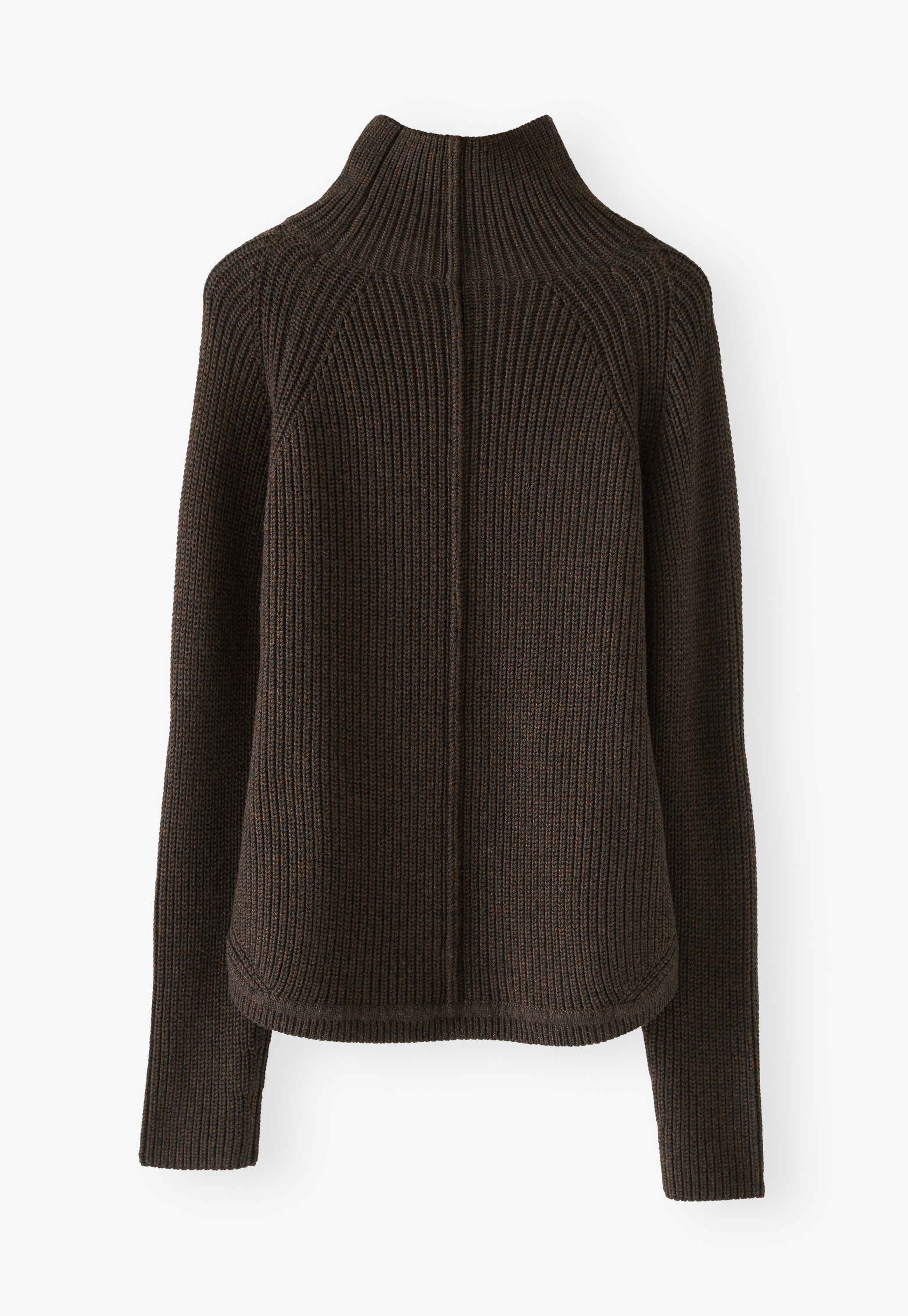 wool high neck sweater