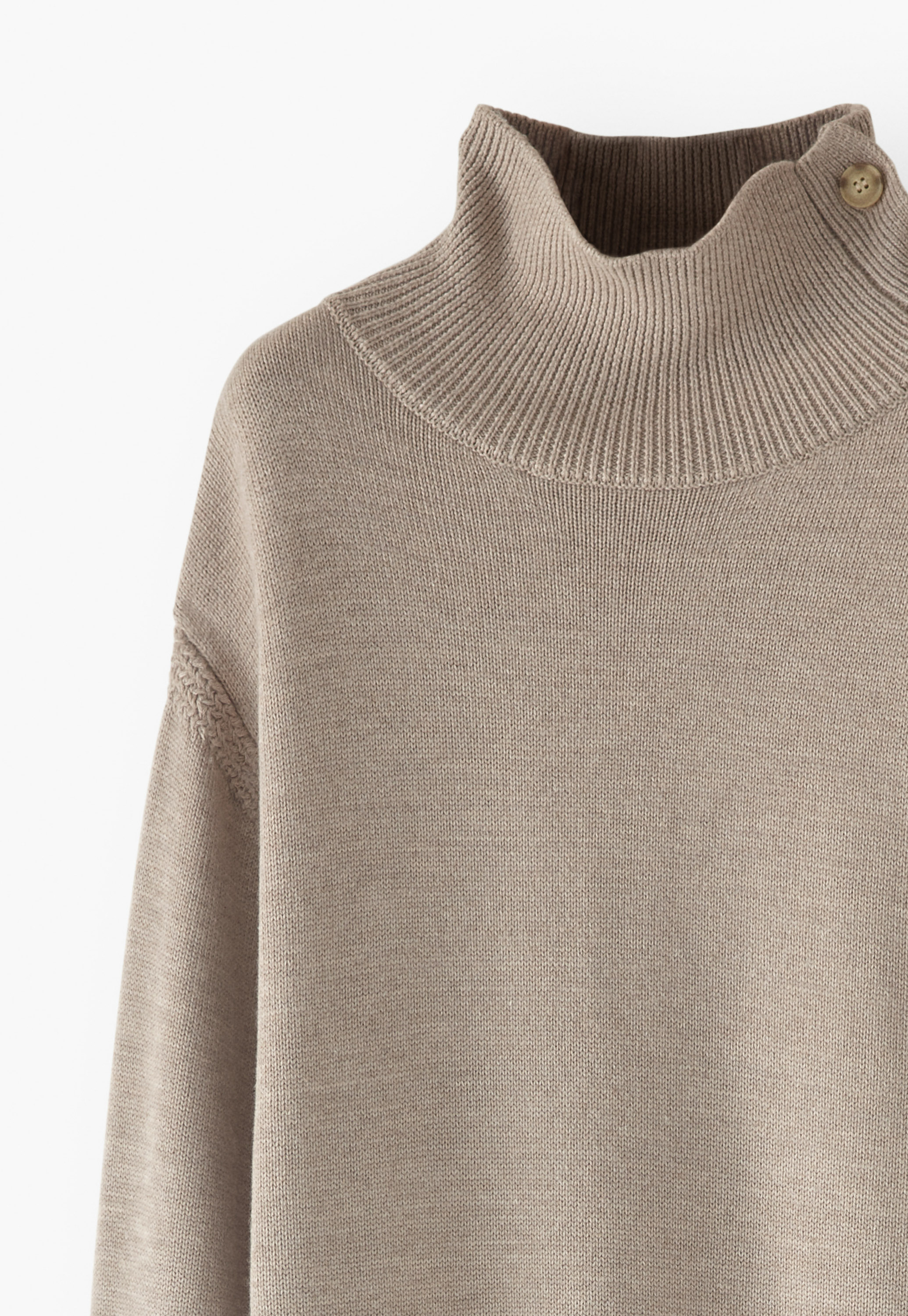 Wrap London - Wool and cotton jumper dress