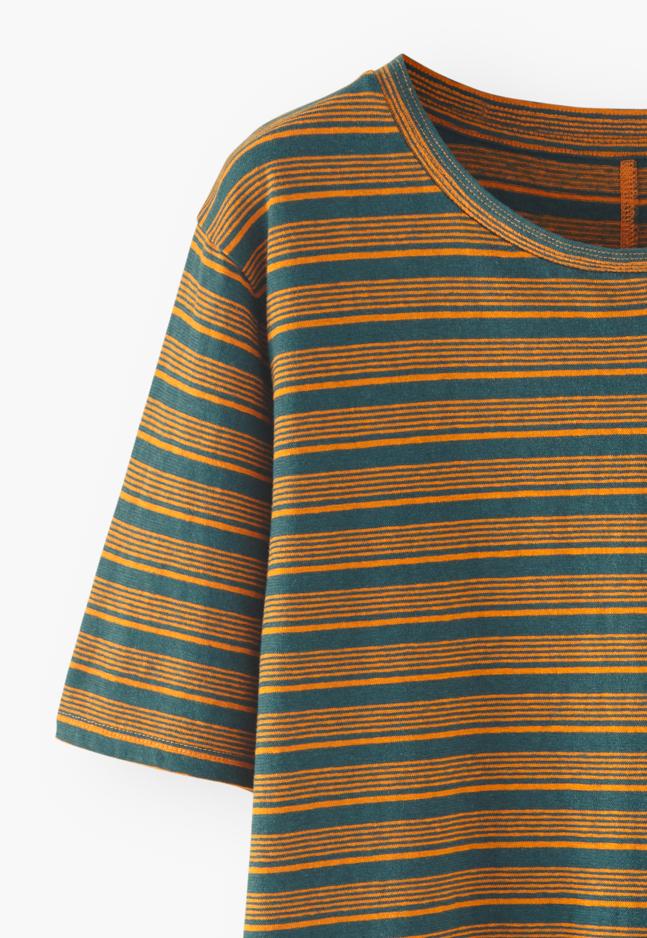 Wrap London - Striped hemp & organic cotton T-shirt