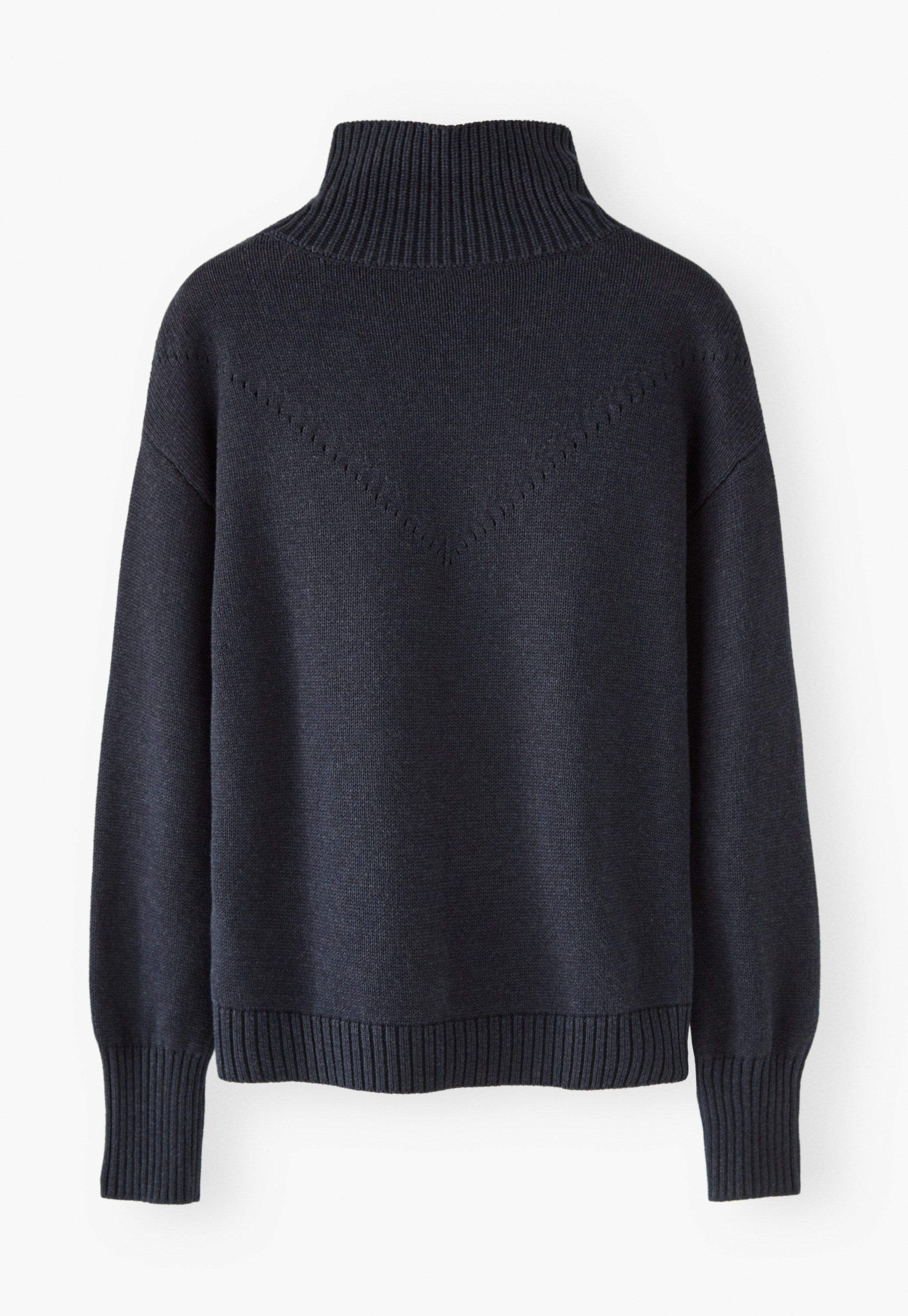 Wrap London - Organic cotton high-neck sweater