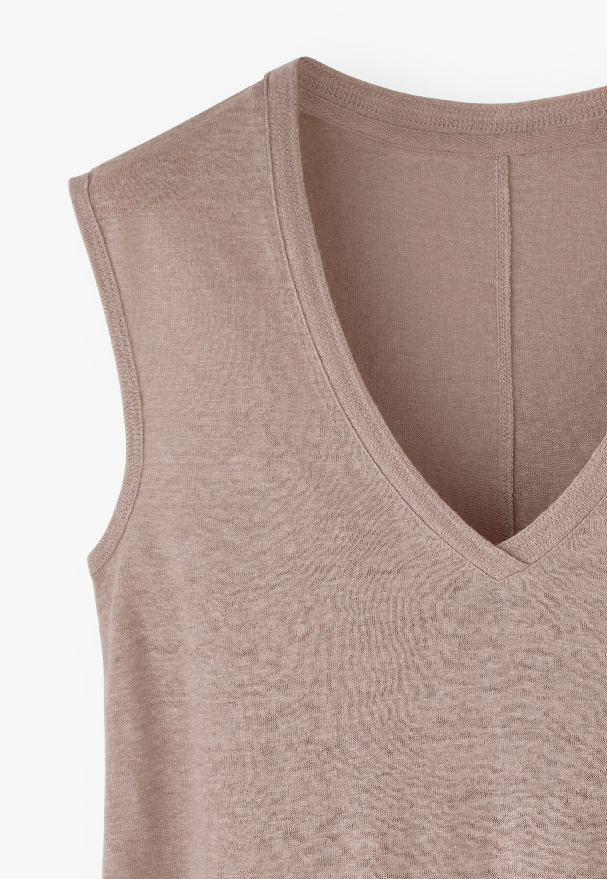 Wrap London - Linen jersey tank