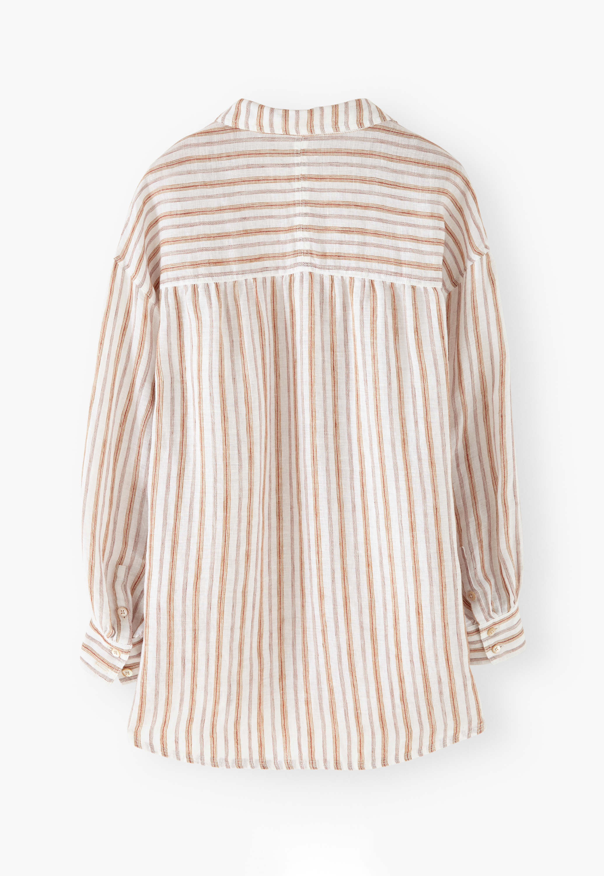 トップス sari GEOMETRIC PRINT SATIN EFFECT SHIRT - 077 | ZARA United States