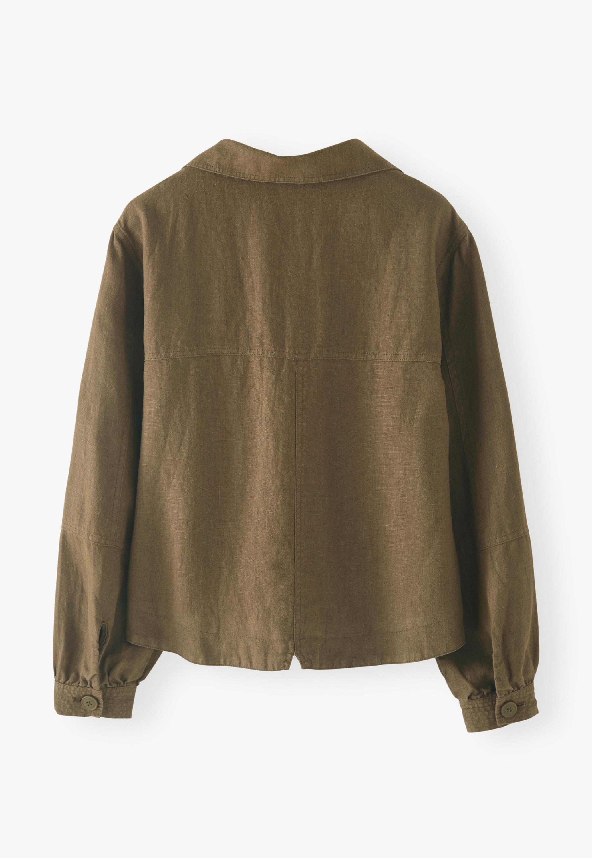 LINEN CROPPED CHORE JACKET【Mサイズ】