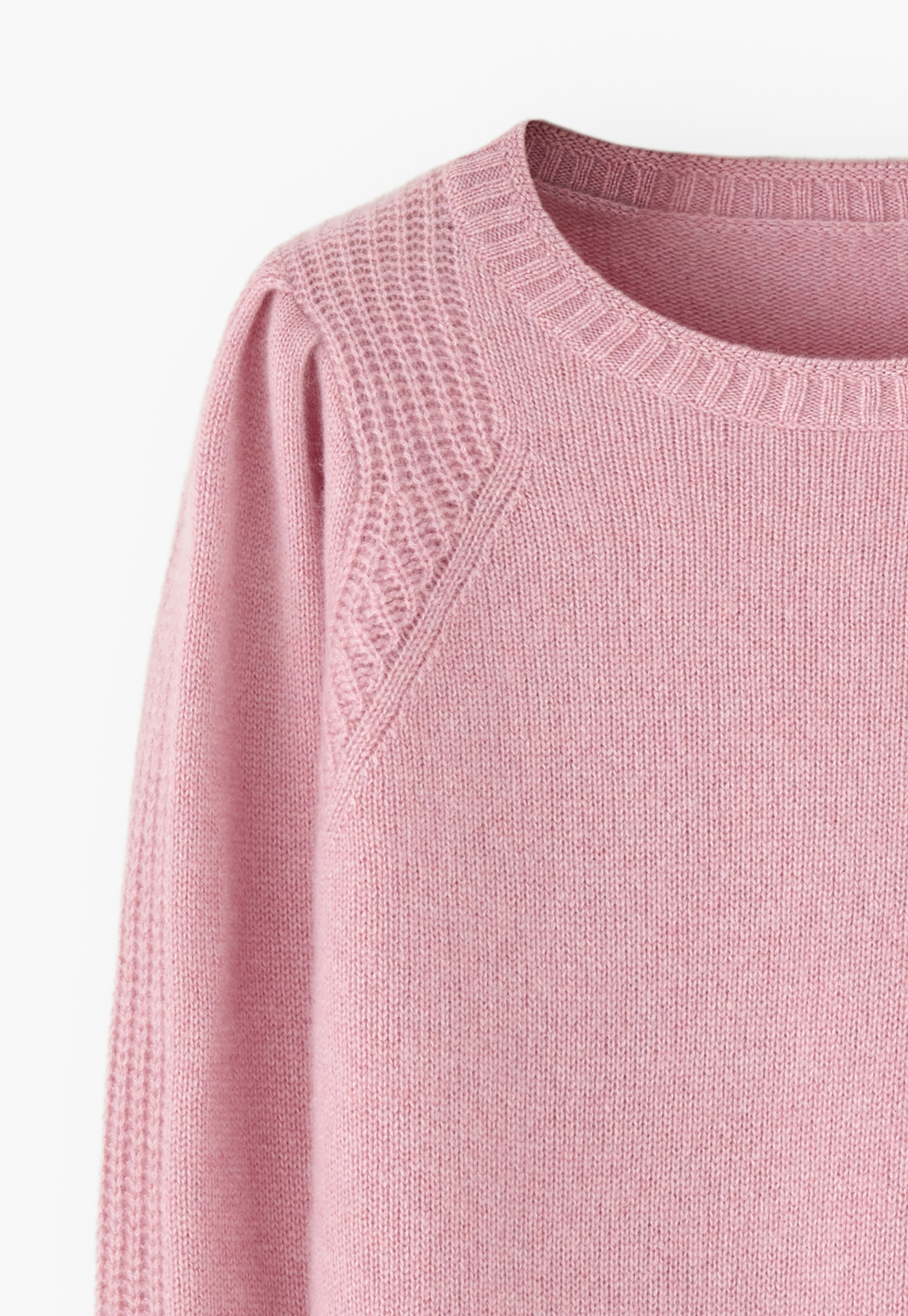 Wrap London - Cashmere puff-sleeve sweater
