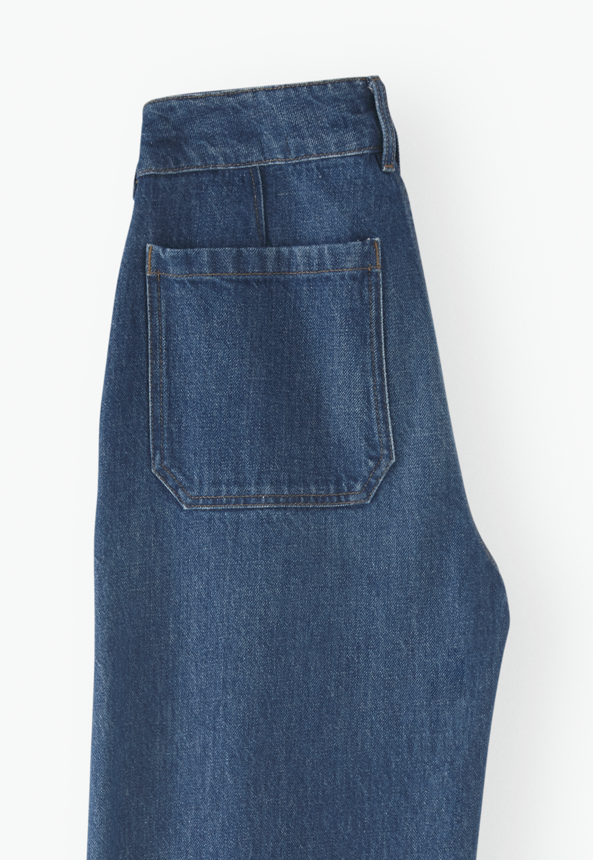 パンツ DONDUP MARLEN - Wide leg jeans Jeans Marlen wide leg in bull fisso cotone e lyocell da